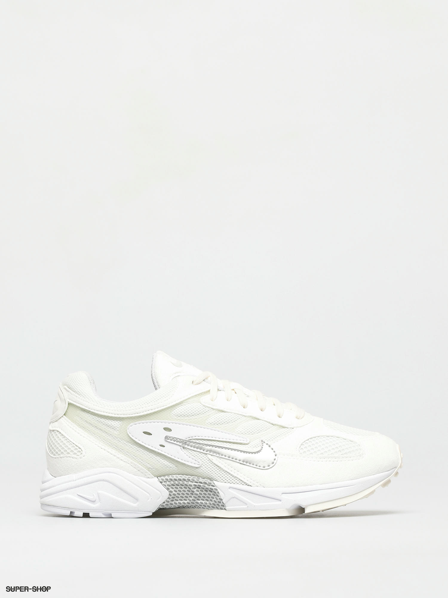 Nike Air Ghost Racer Shoes white white pure platinum sail