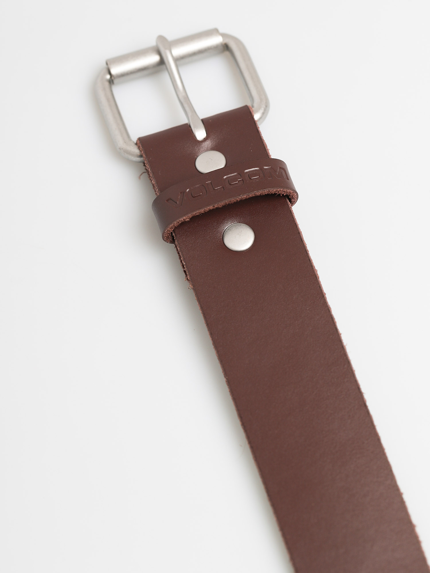 Volcom Straight Lth Belt (brown)