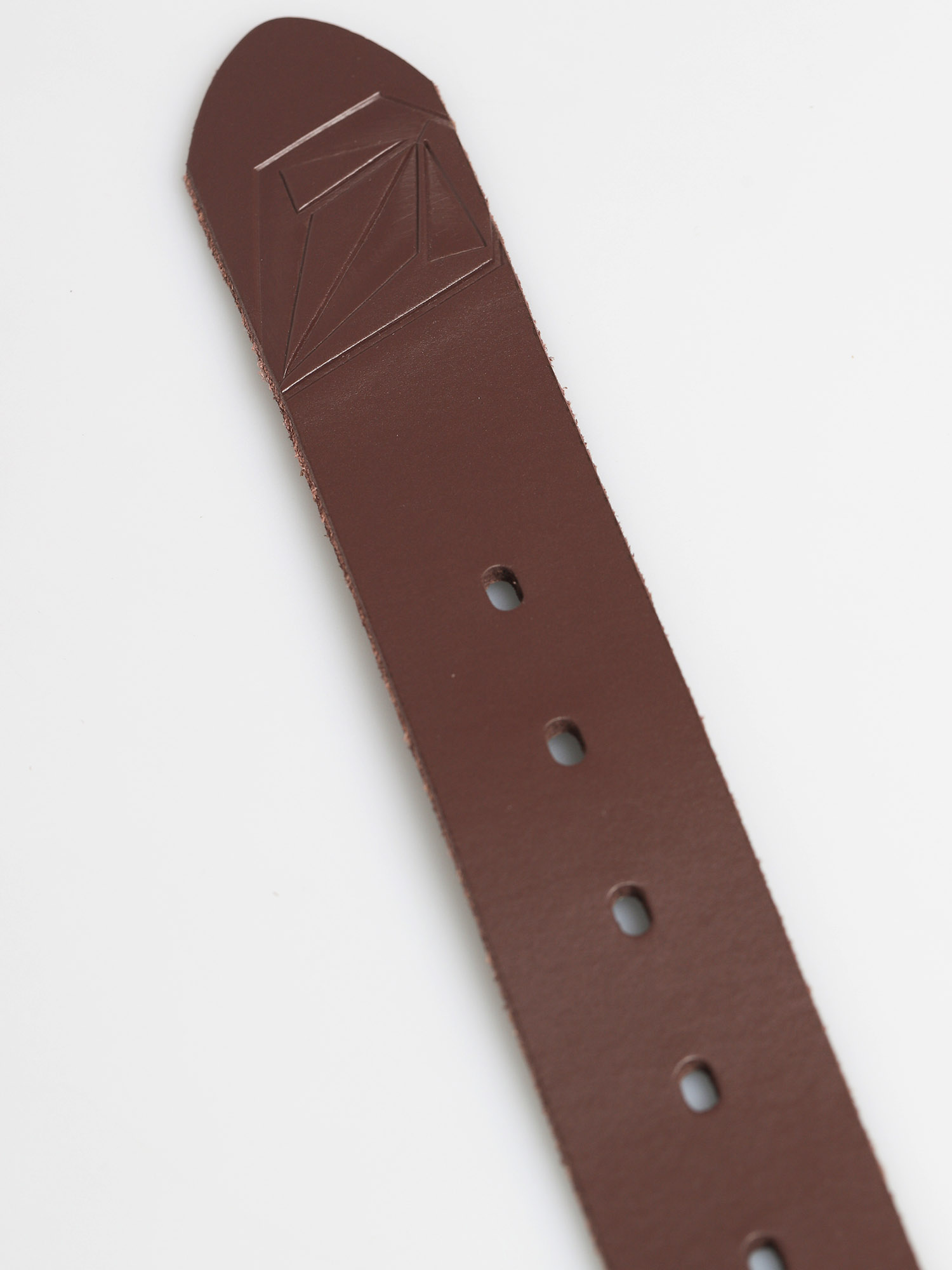 Volcom Straight Lth Belt (brown)