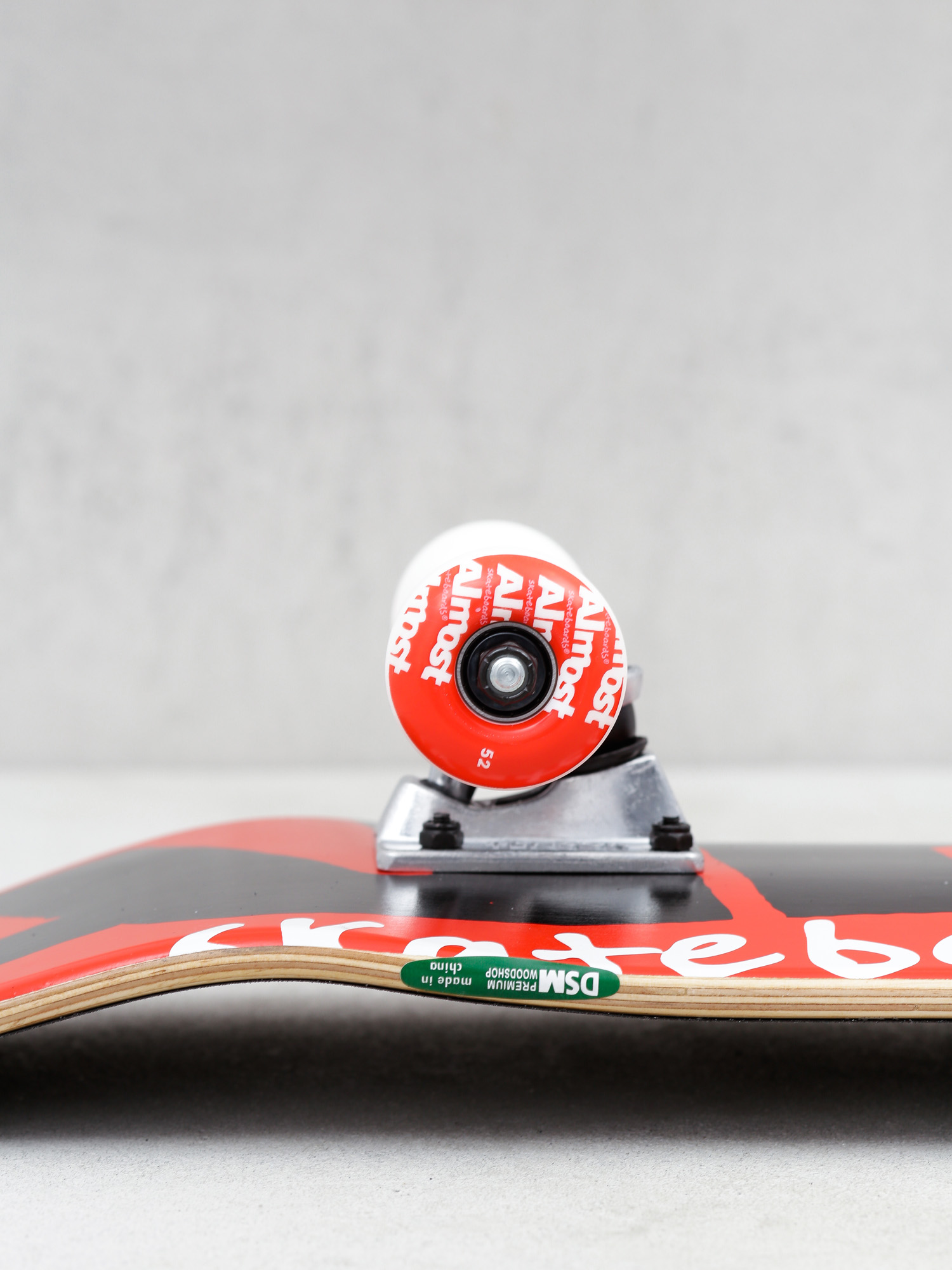 Almost Color Logo Full Skateboard (red)