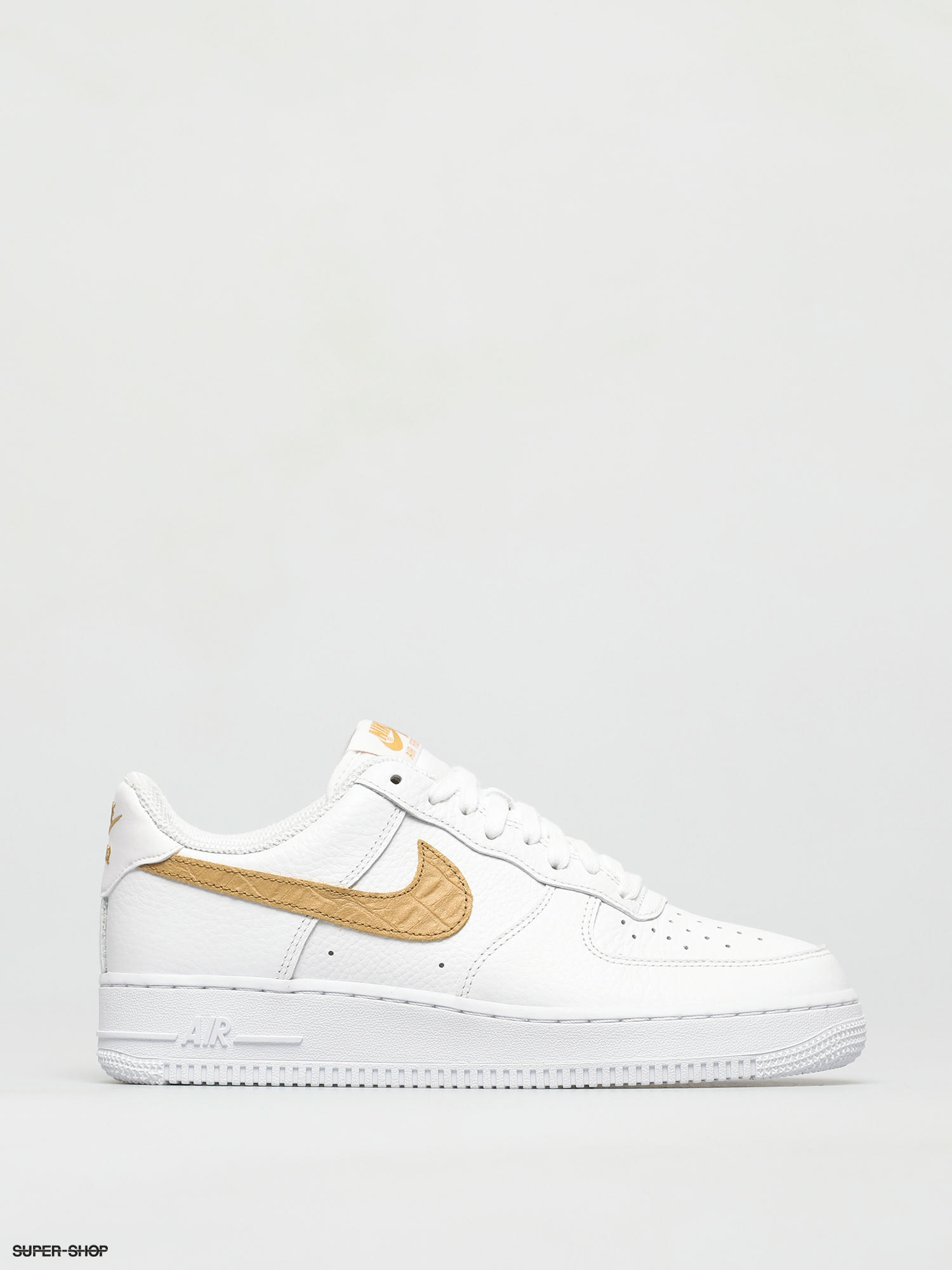 gold white air force 1