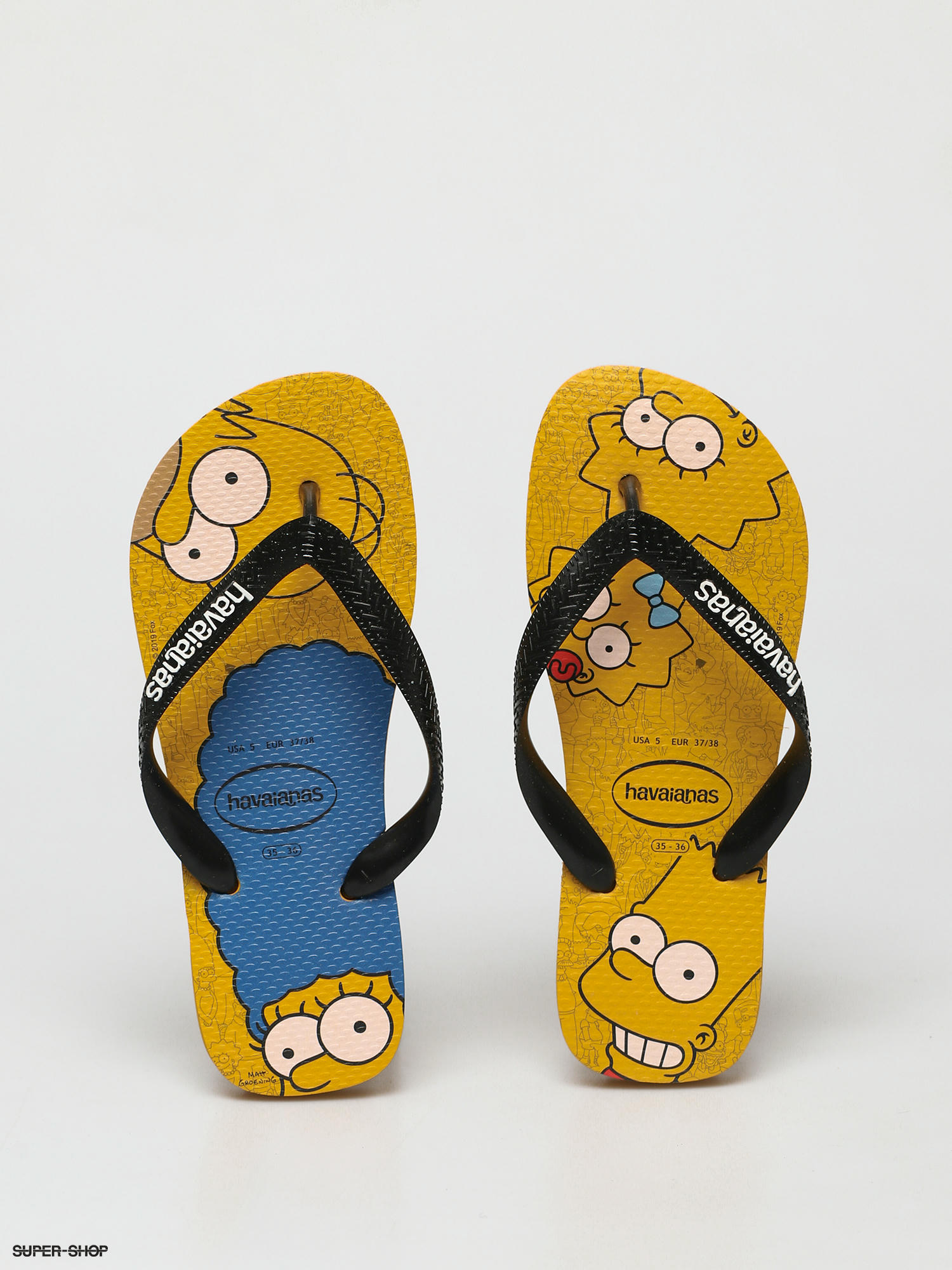 simpsons flip flops