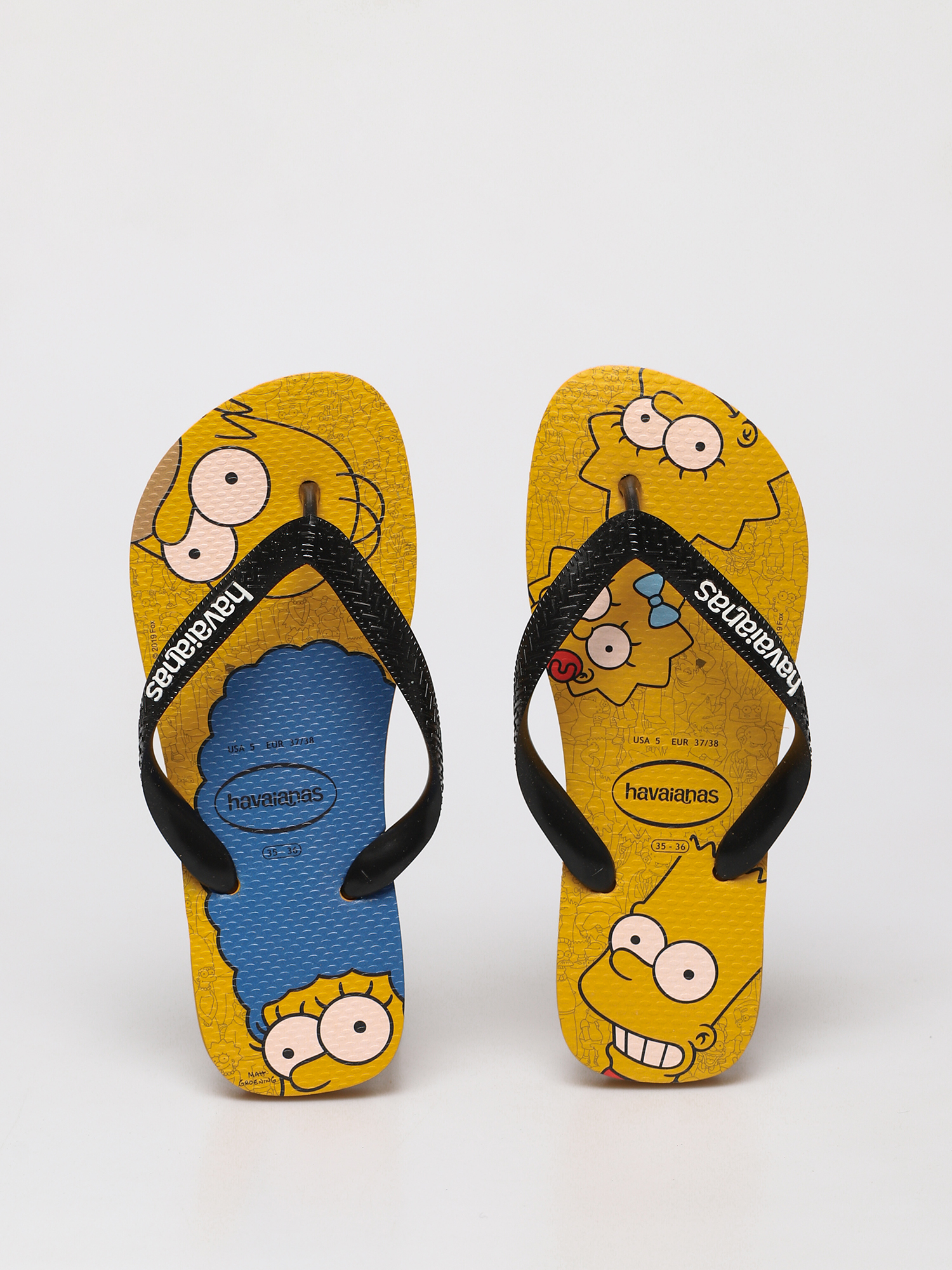 yellow havaianas