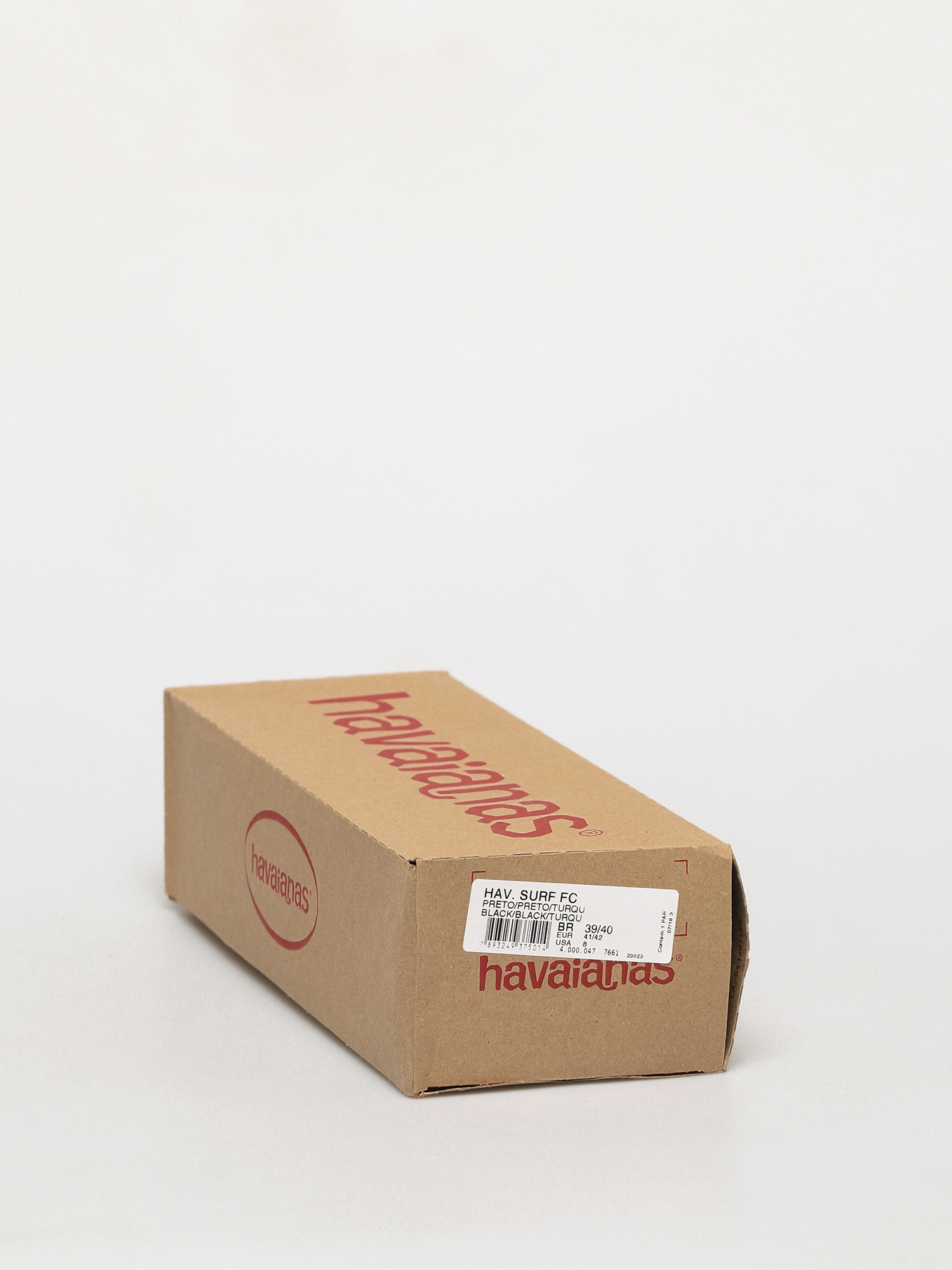 Havaianas Hav Surf Flip Flops (black/black/turquoise)