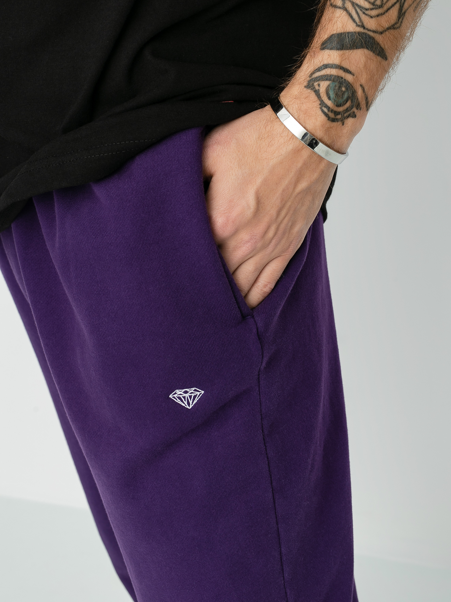Diamond Supply Co. Purple Haze Patch Pants (purple)