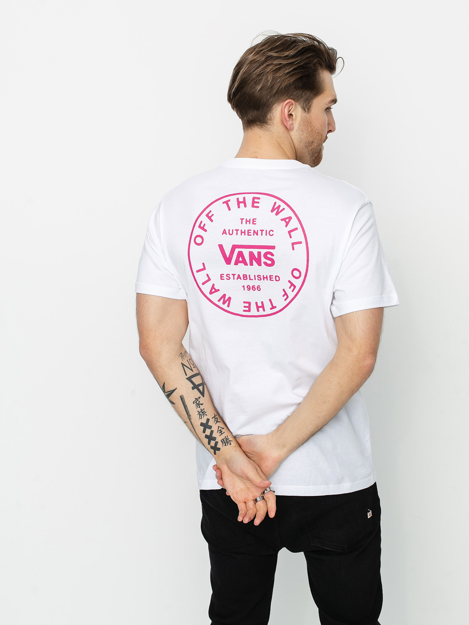 Vans Old Skool Circle T-shirt (white)