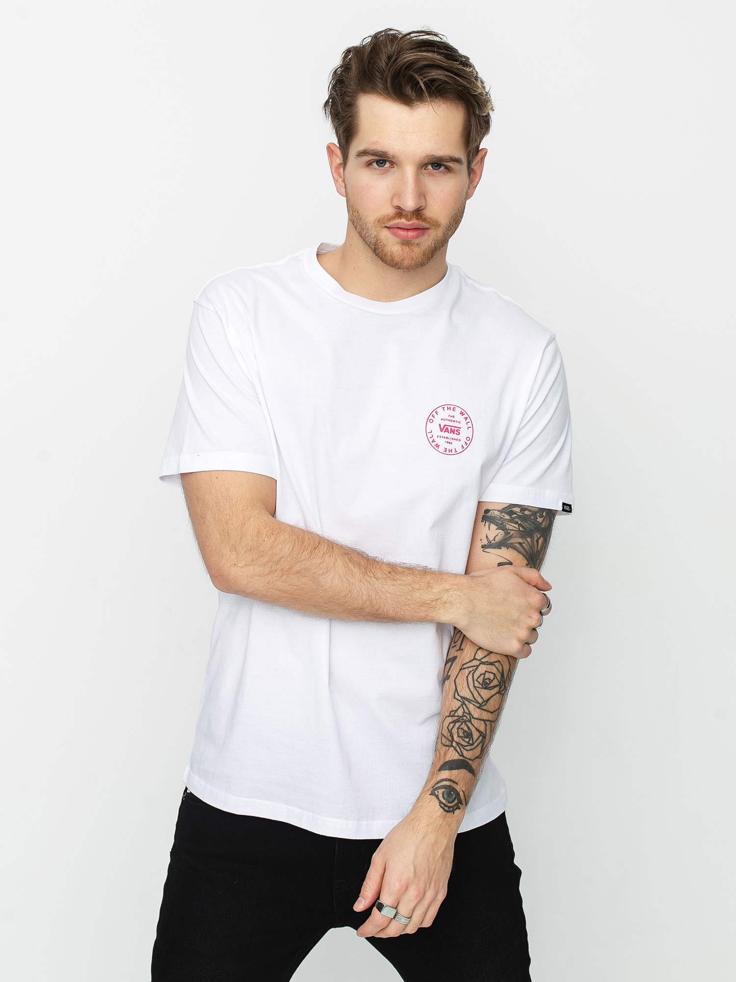 Vans Old Skool Circle T-shirt (white)