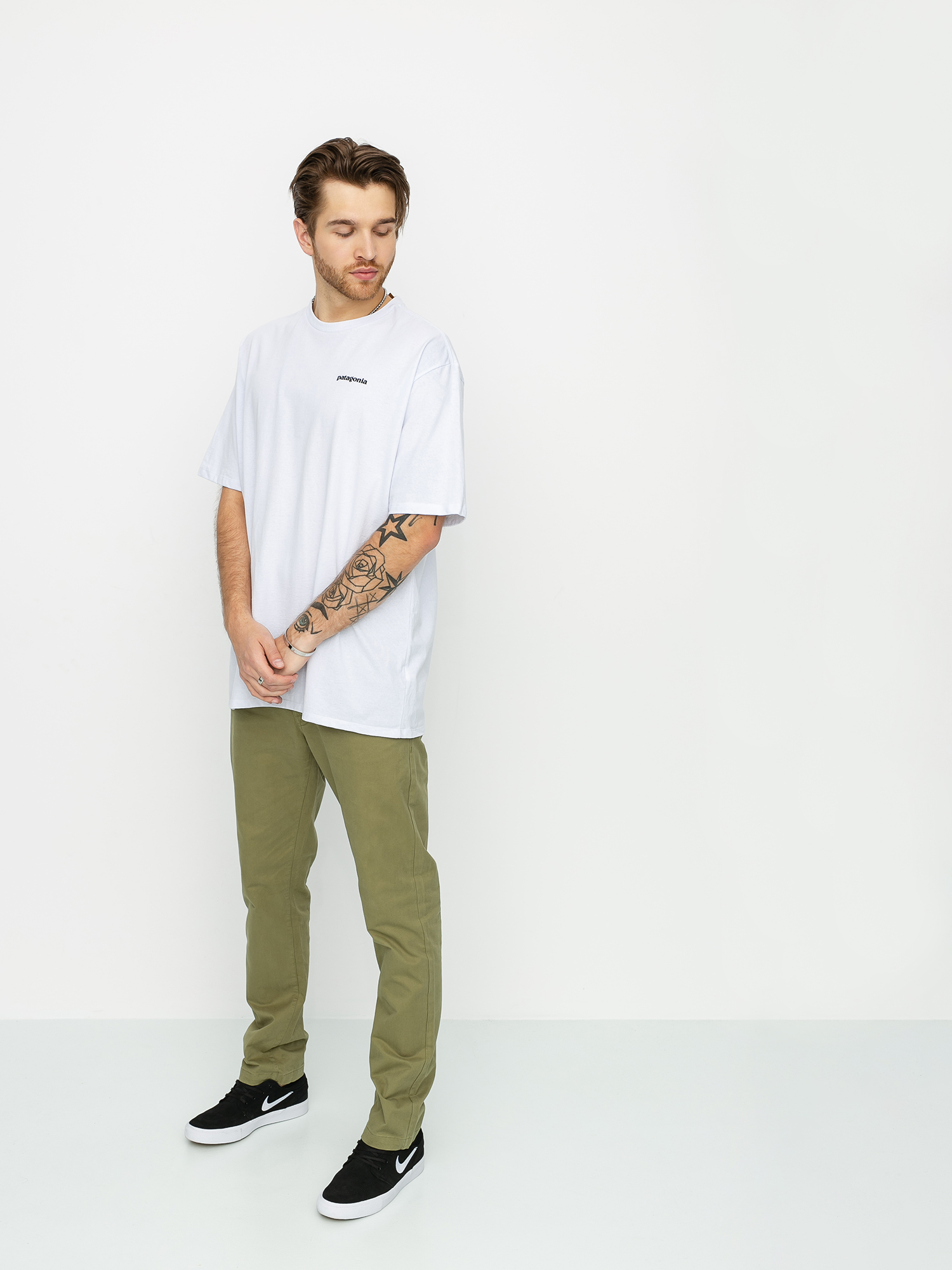 Volcom Frickin Slim Chino Hose (mossstone)
