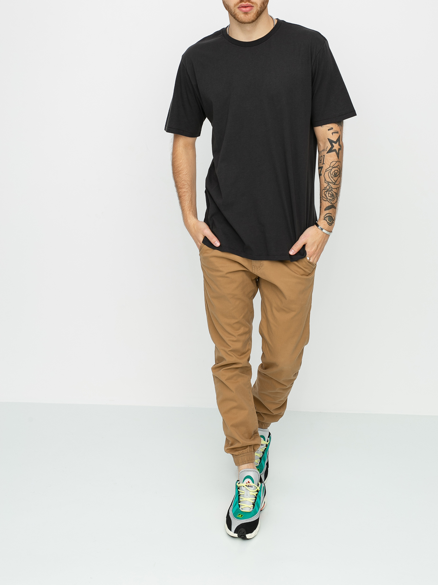 Prosto Chino Jogger Call Pants (camel)