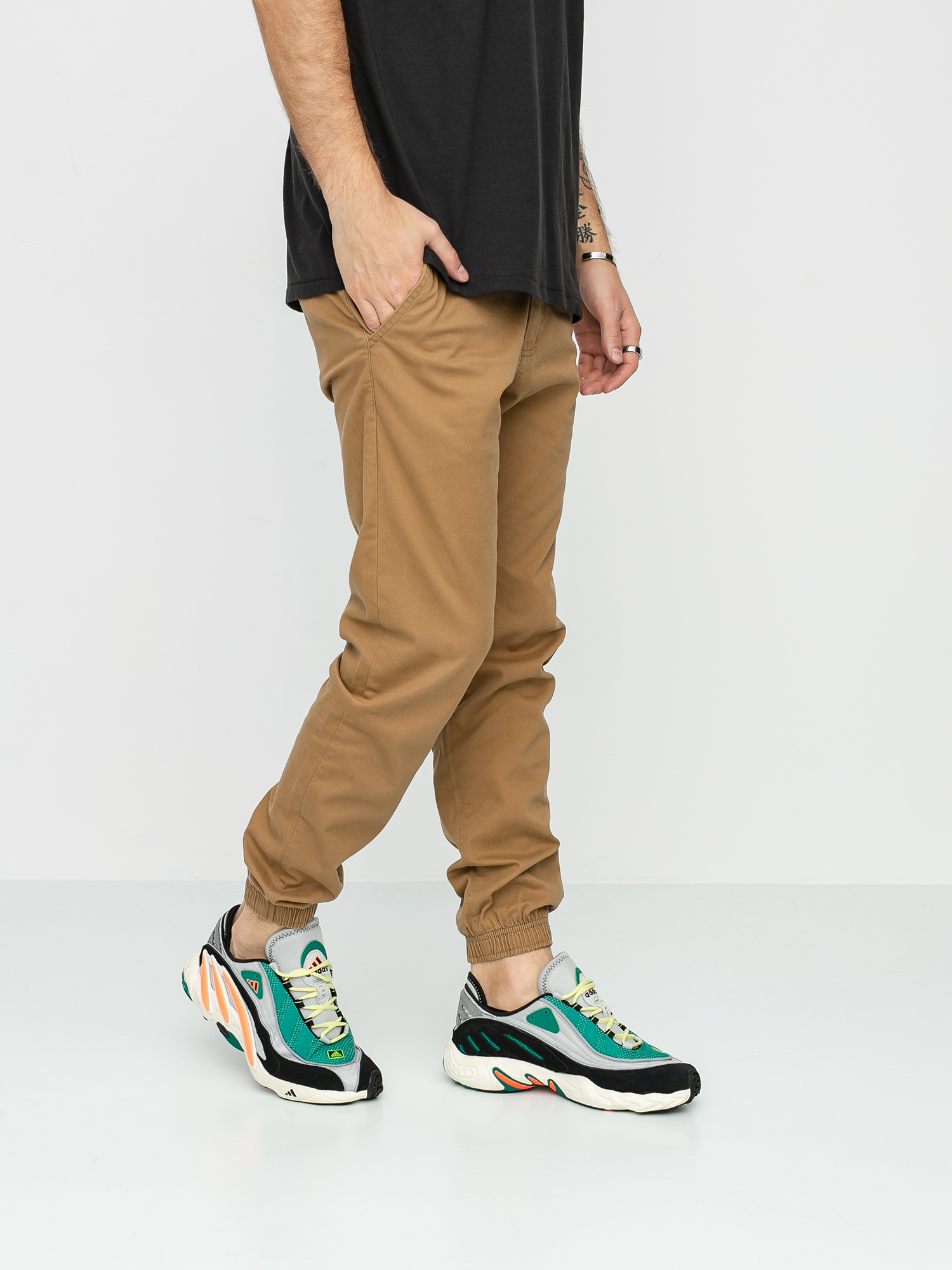 Prosto Chino Jogger Call Pants (camel)