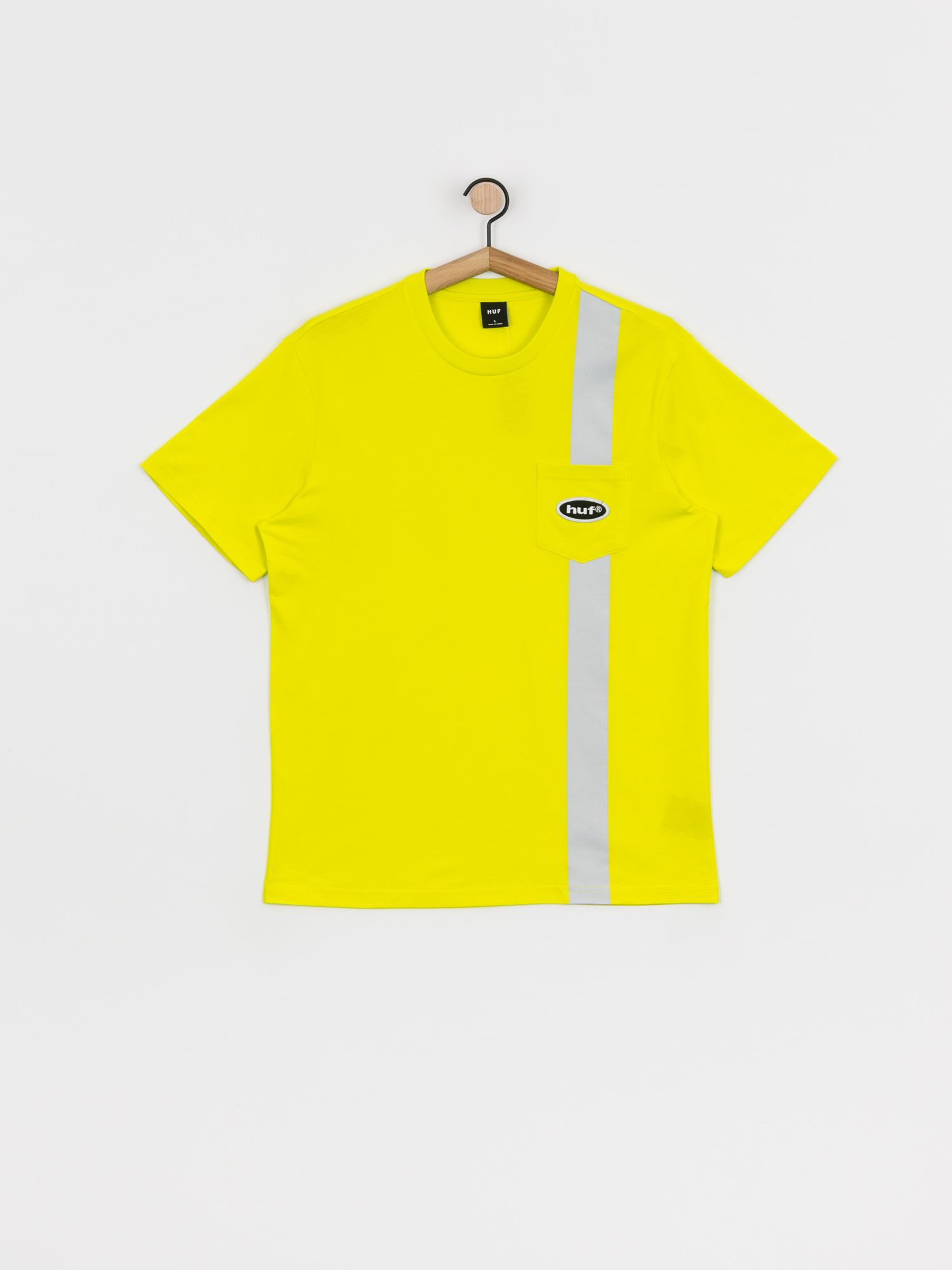 HUF Safety Pocket T-shirt (safety yellow)