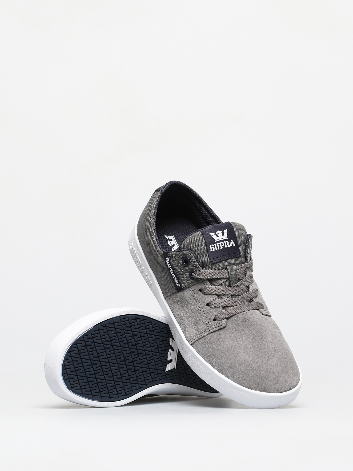 Supra Stacks II Shoes (grey/navy white)