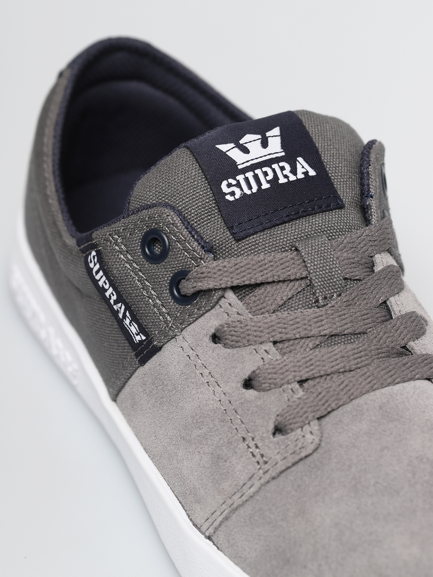Supra Stacks II Shoes (grey/navy white)