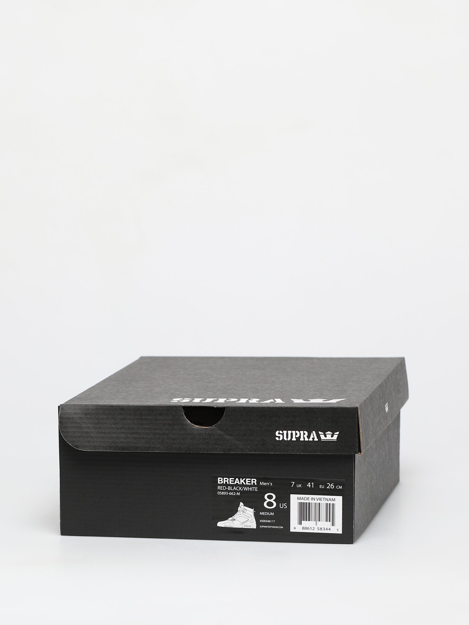 Supra Breaker Shoes (red black/white)