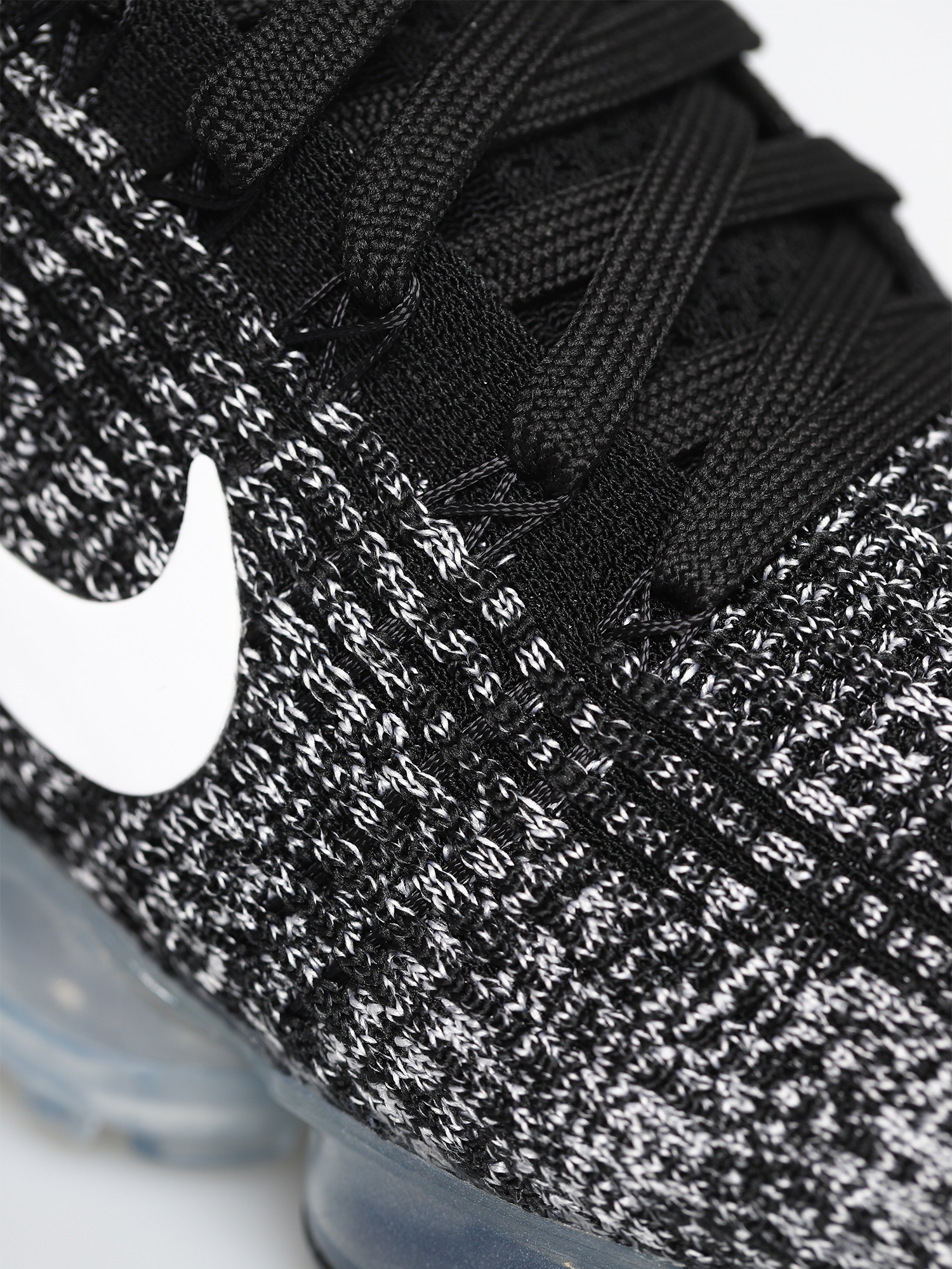 Nike Air VaporMax Flyknit 3 Shoes (black/white metallic silver)