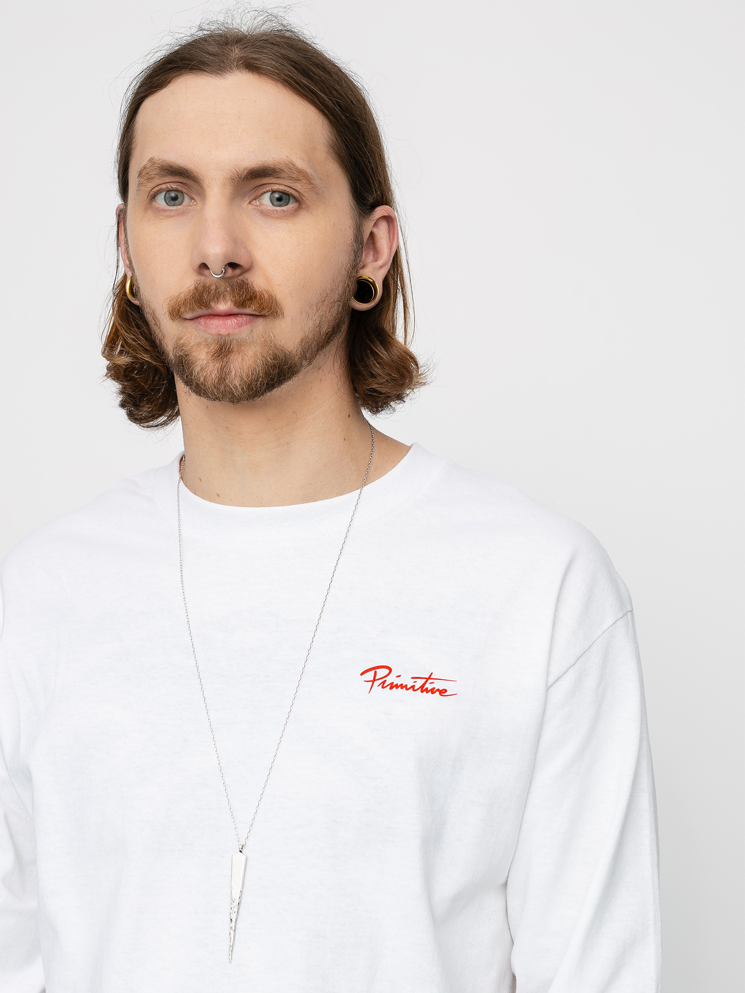 Primitive Spider Man Longsleeve (white)