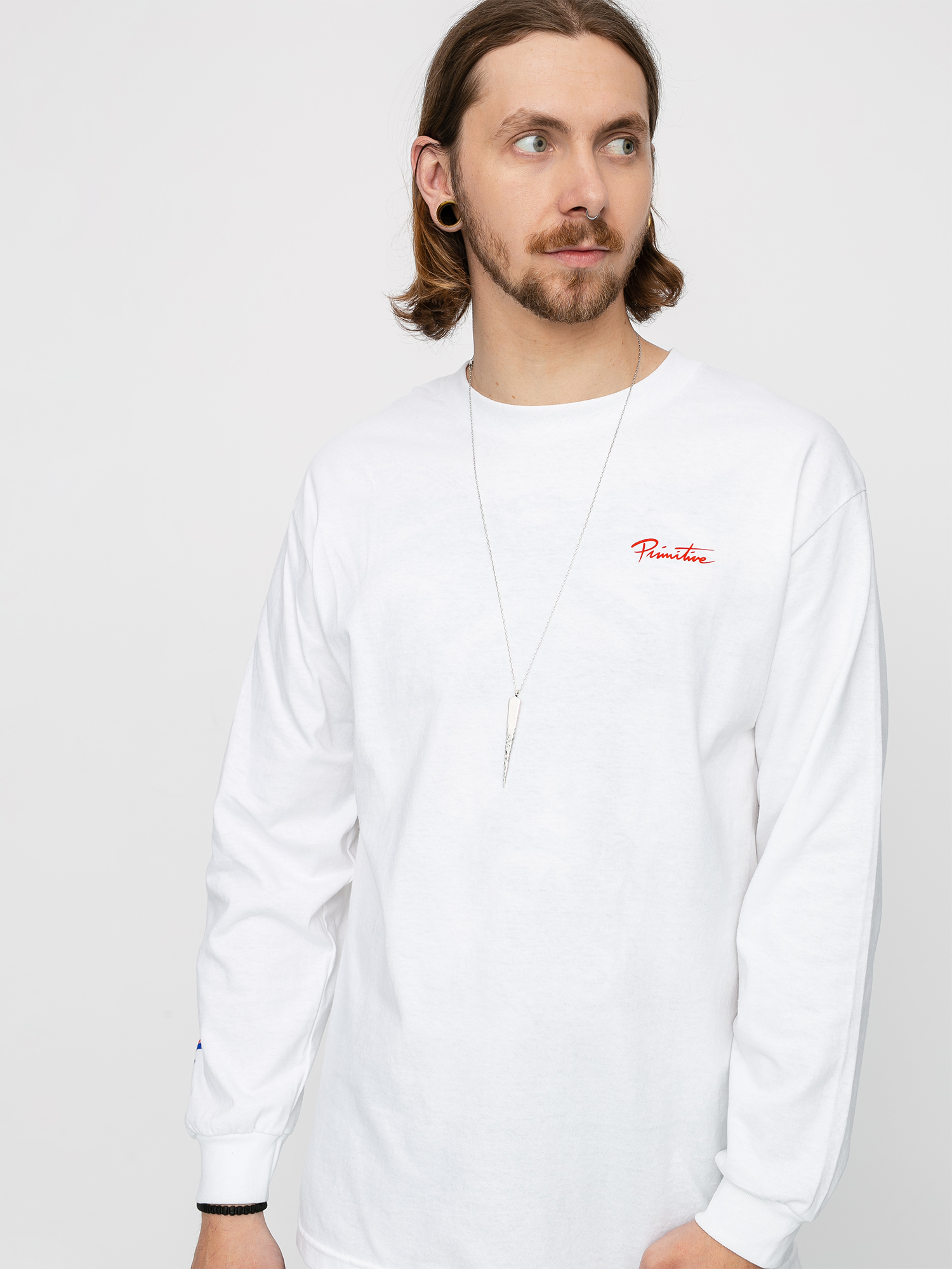 Primitive Spider Man Longsleeve (white)