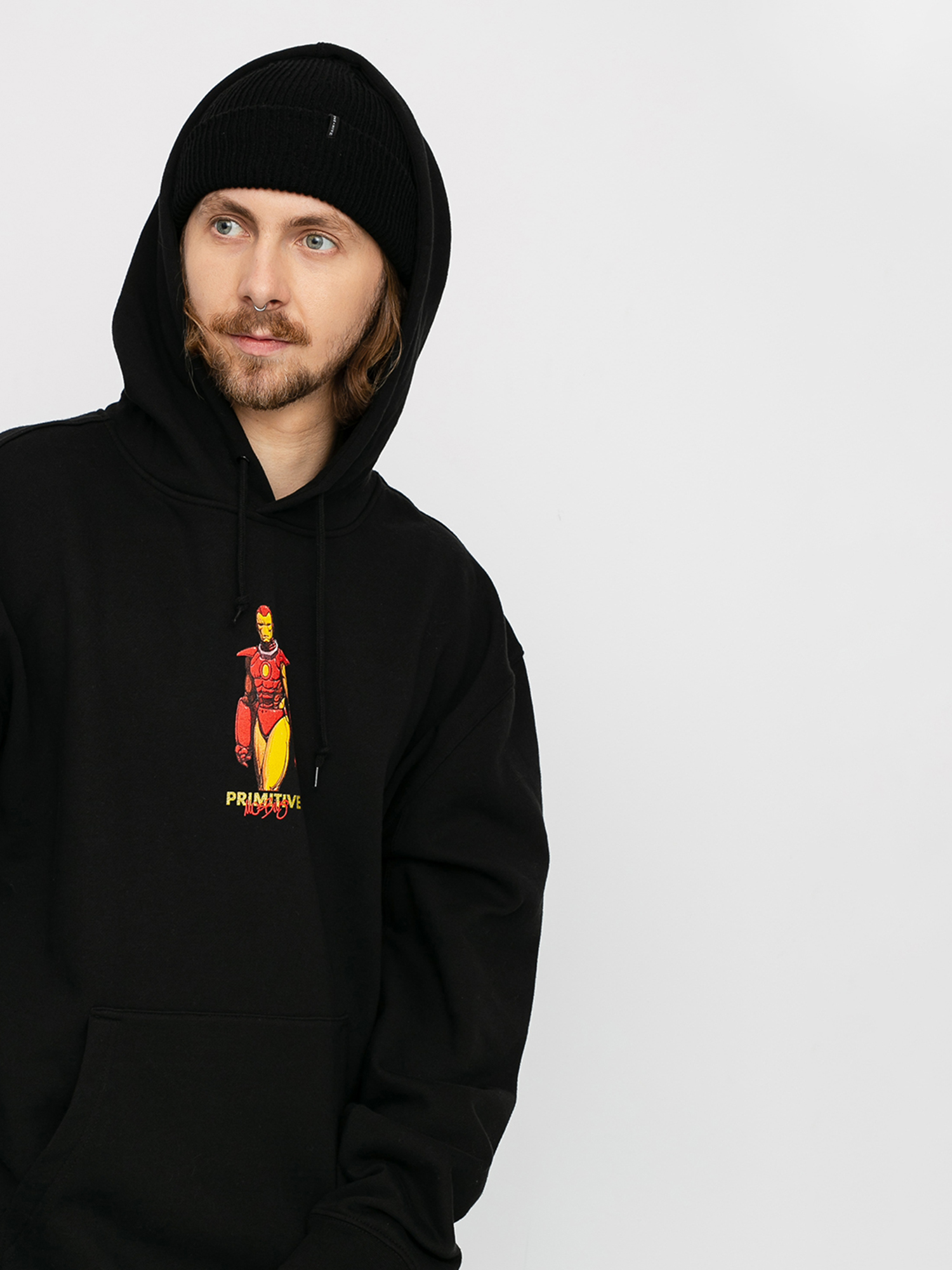 primitive man hoodie