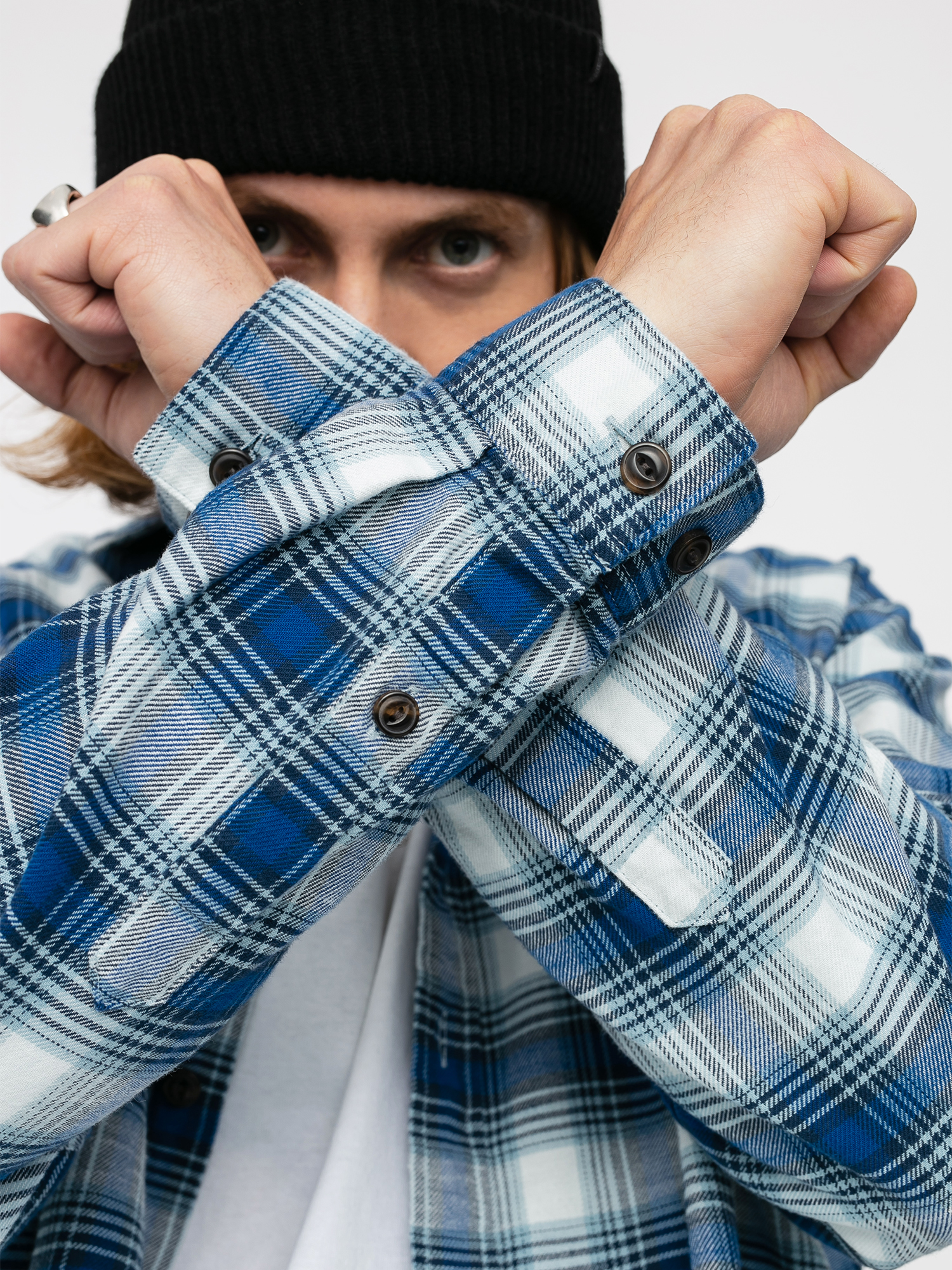 Patagonia Lightweight Fjord Flannel Hemd (superior blue)