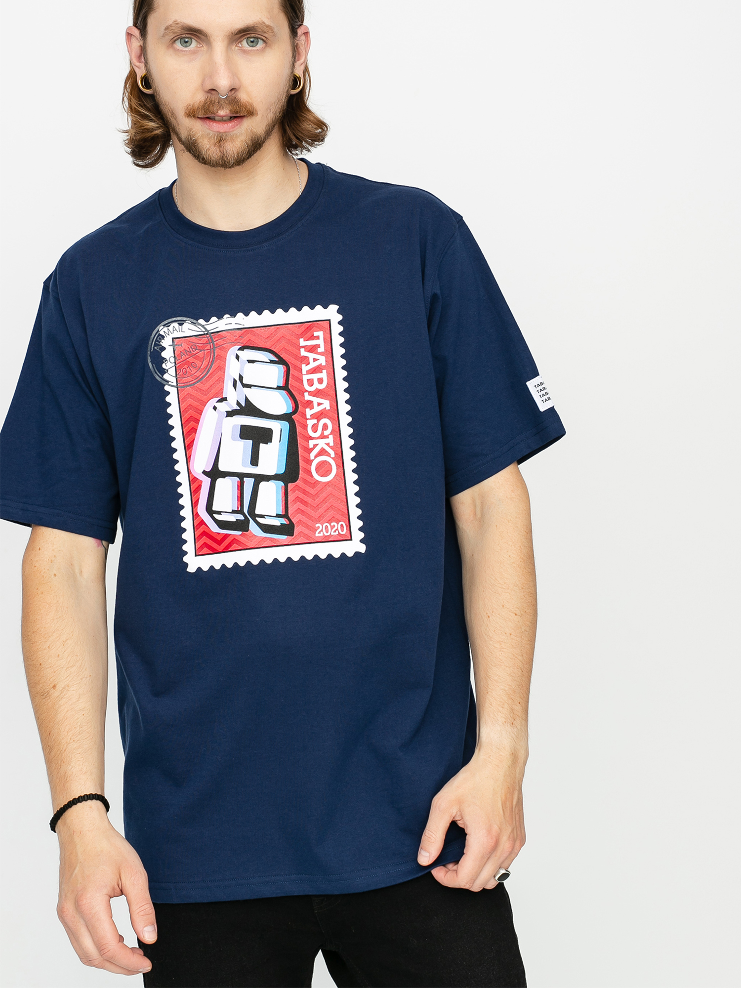 Tabasko Post T-shirt (navy)