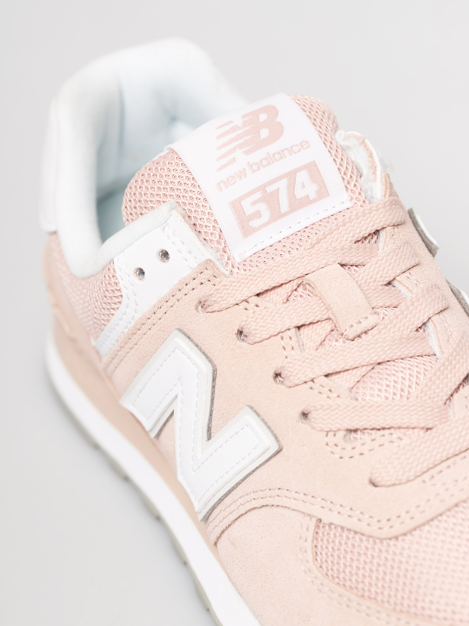 New Balance 574 Shoes Wmn (pink white)
