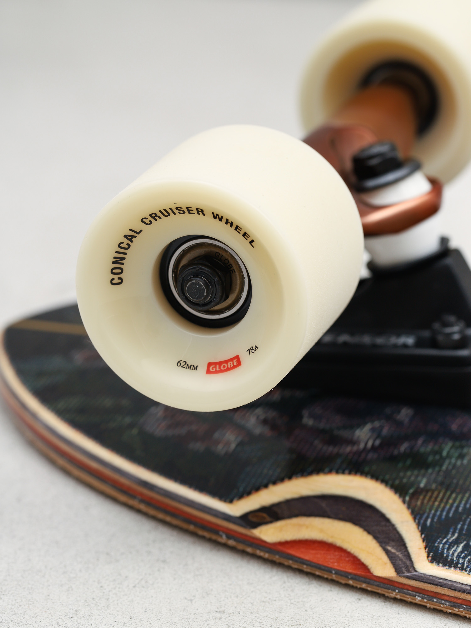 Globe Blazer XL Longboard - brown (bamboo/floral couch)