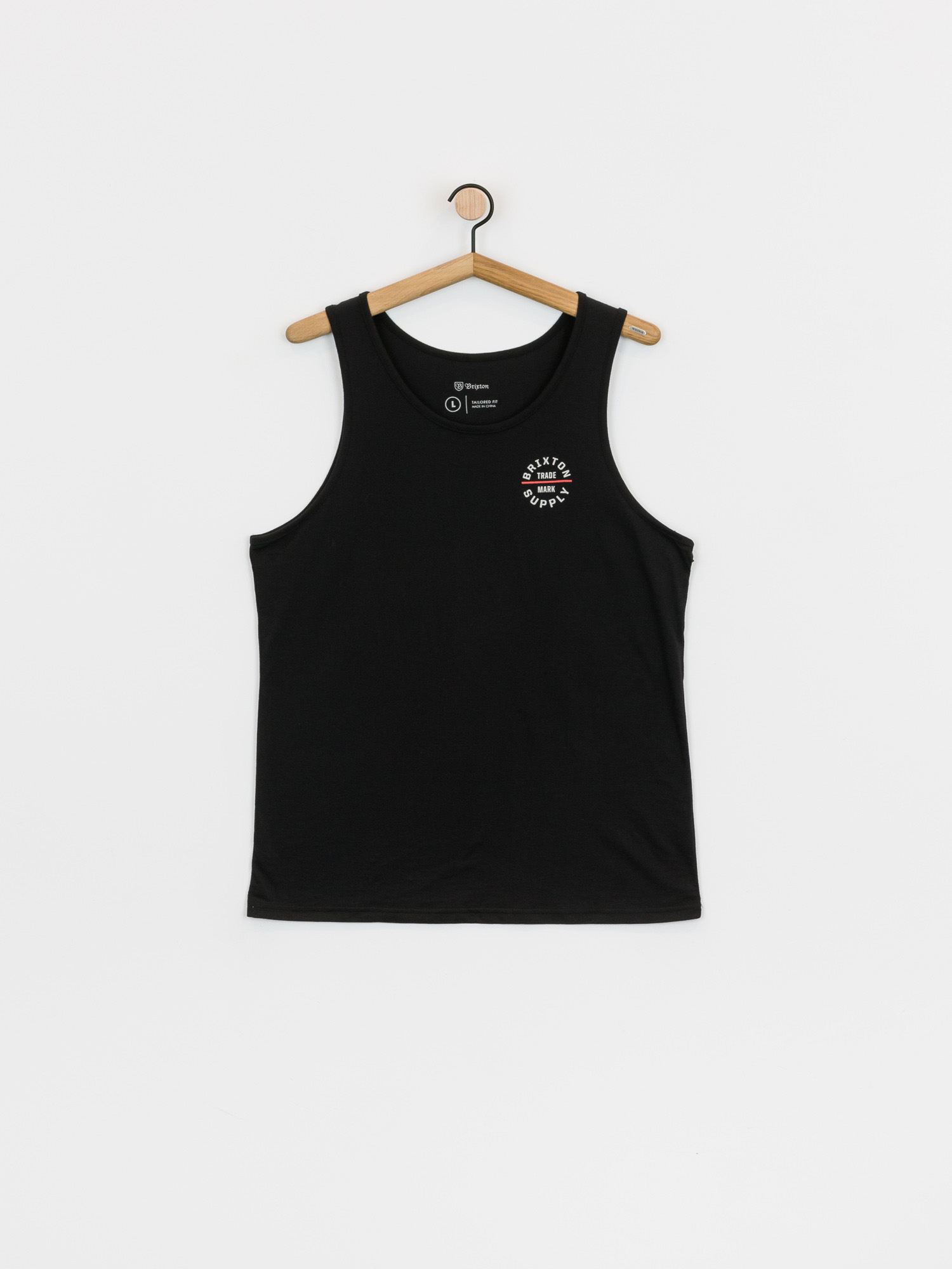 Brixton Oath V Tank top (black/red)