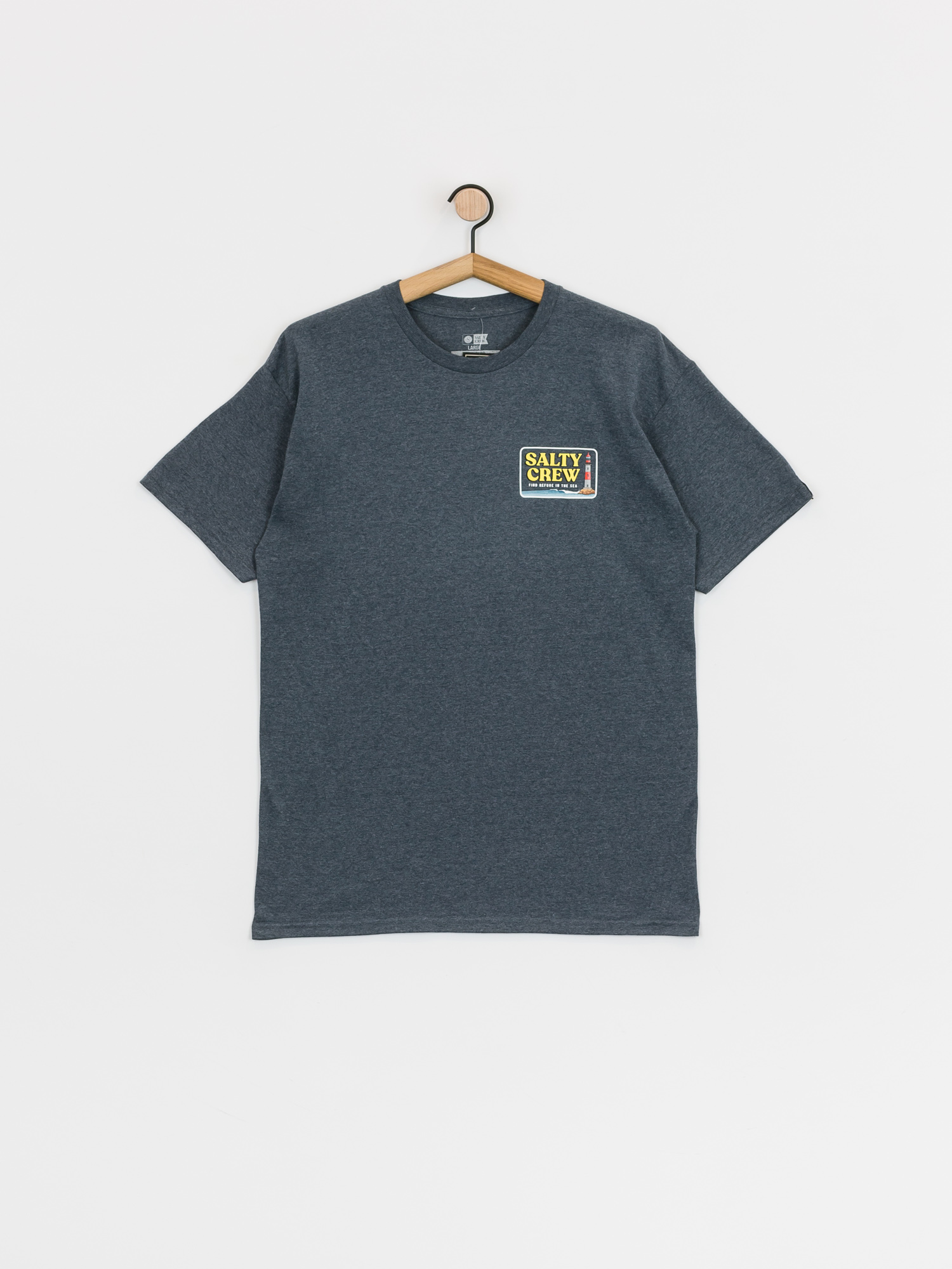 supreme fronts tee navy