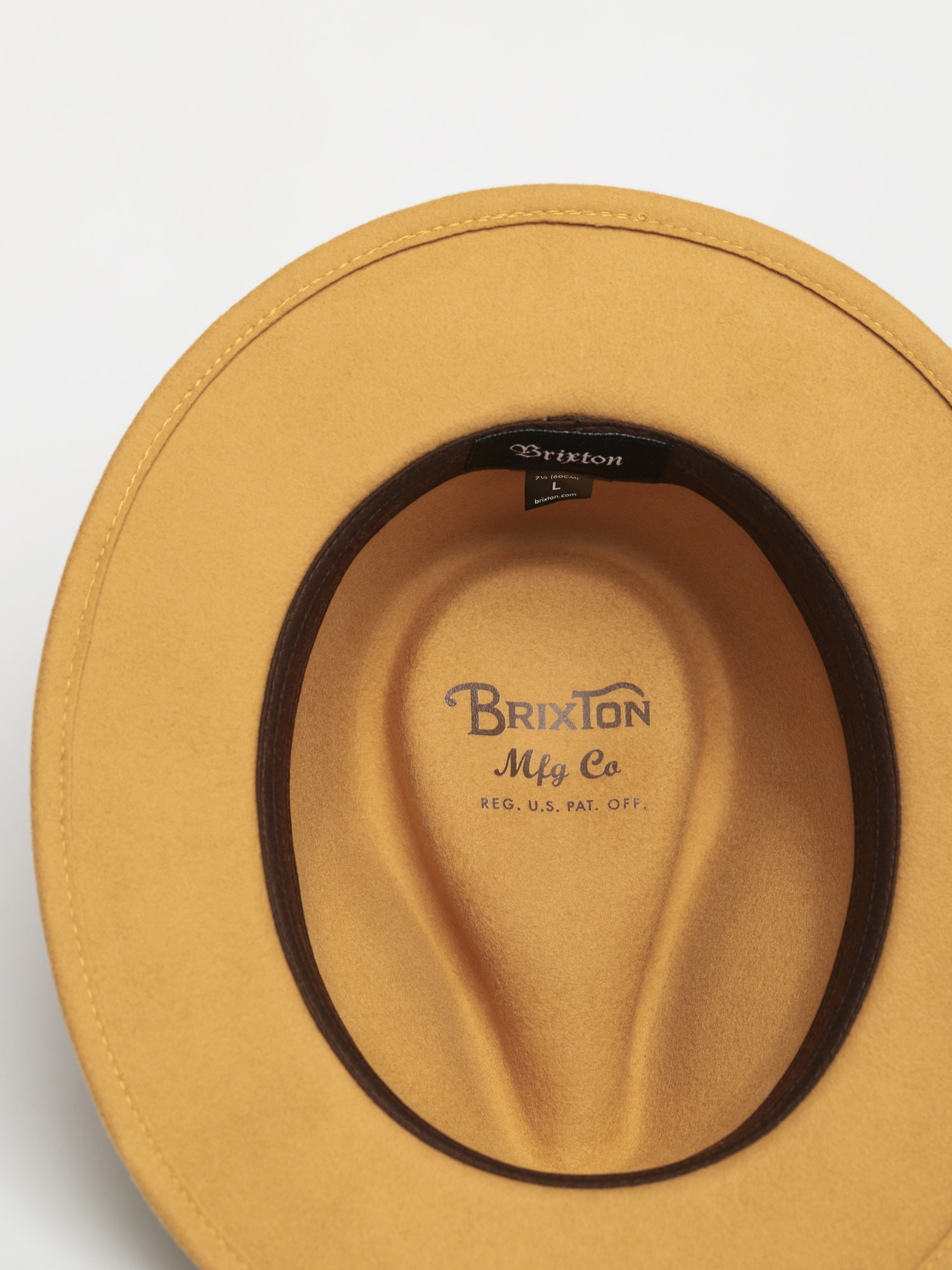 Brixton Messer Fedora Hat (honey)