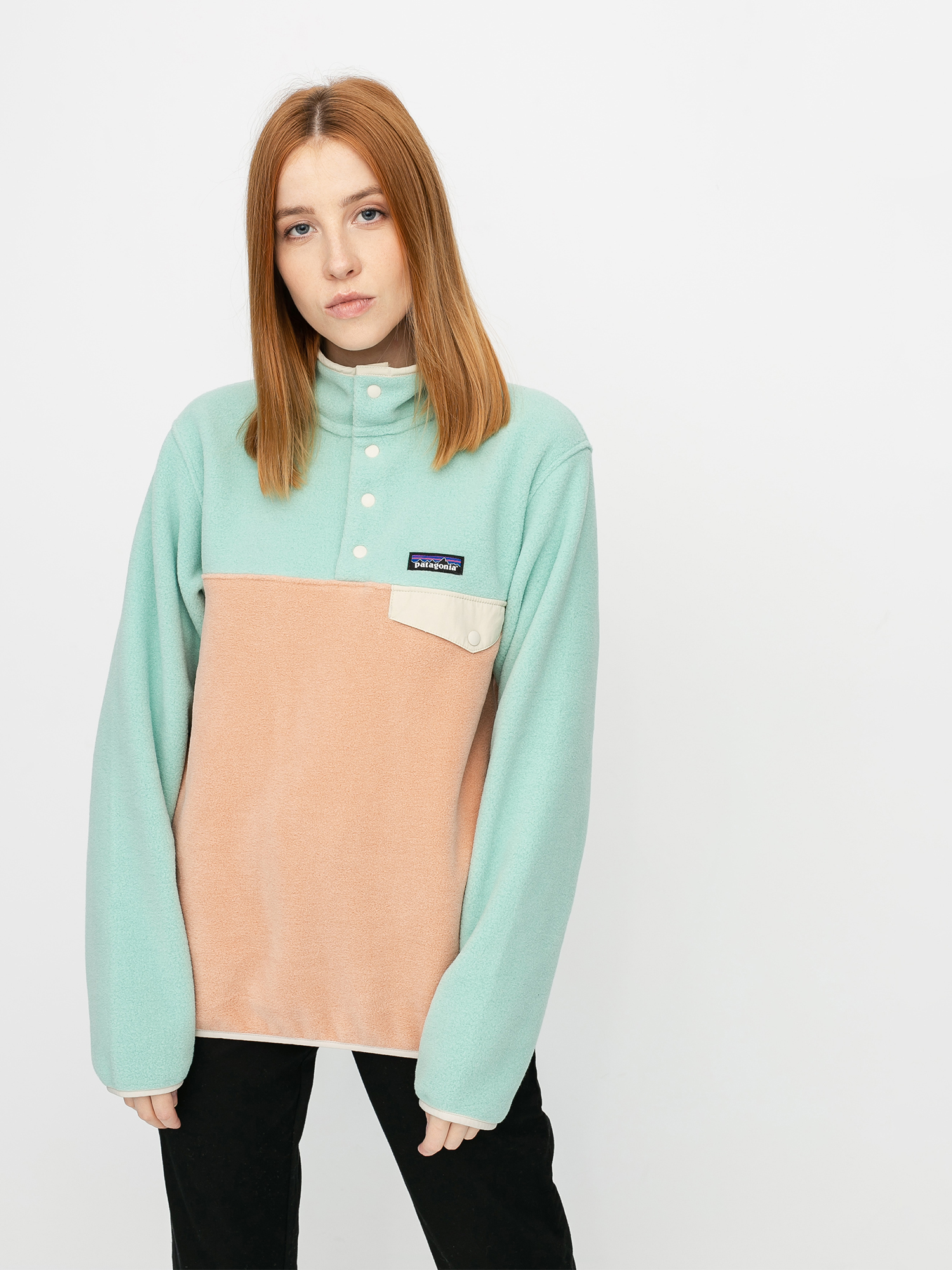 Patagonia Lightweight Synchilla Snap T Fleece Wmn (scotch pink)