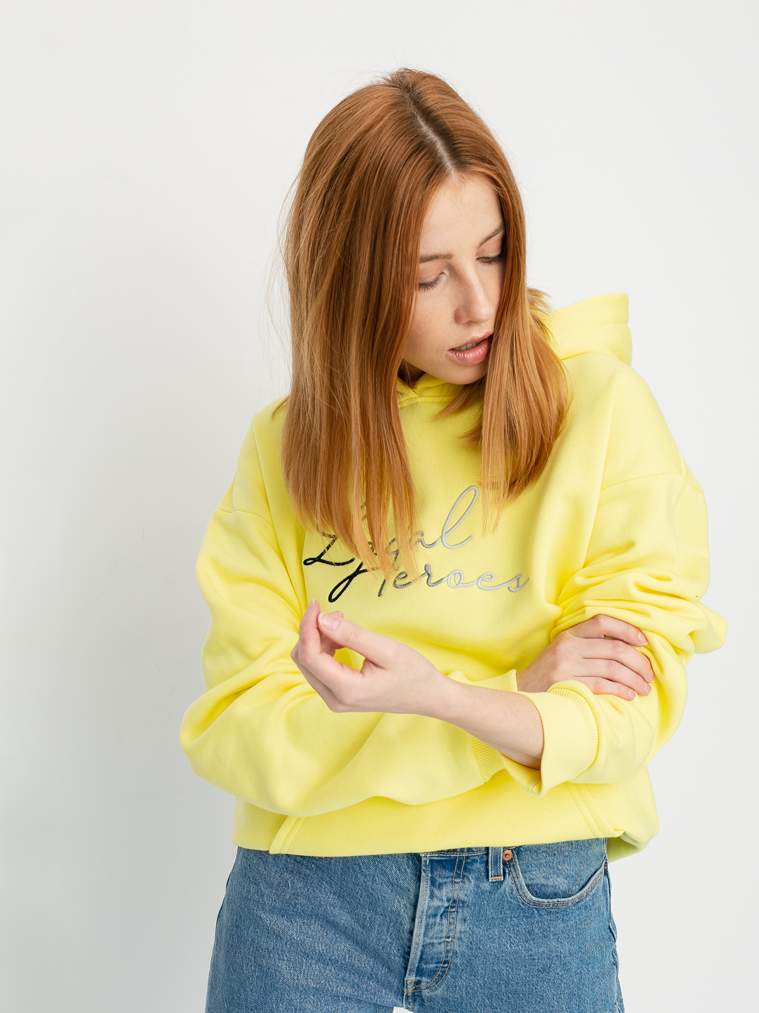 Local Heroes Need This HD Hoodie Wmn (yellow)
