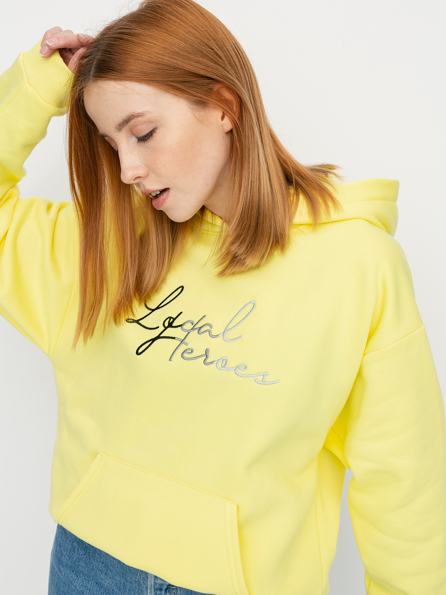 Local Heroes Need This HD Hoodie Wmn (yellow)