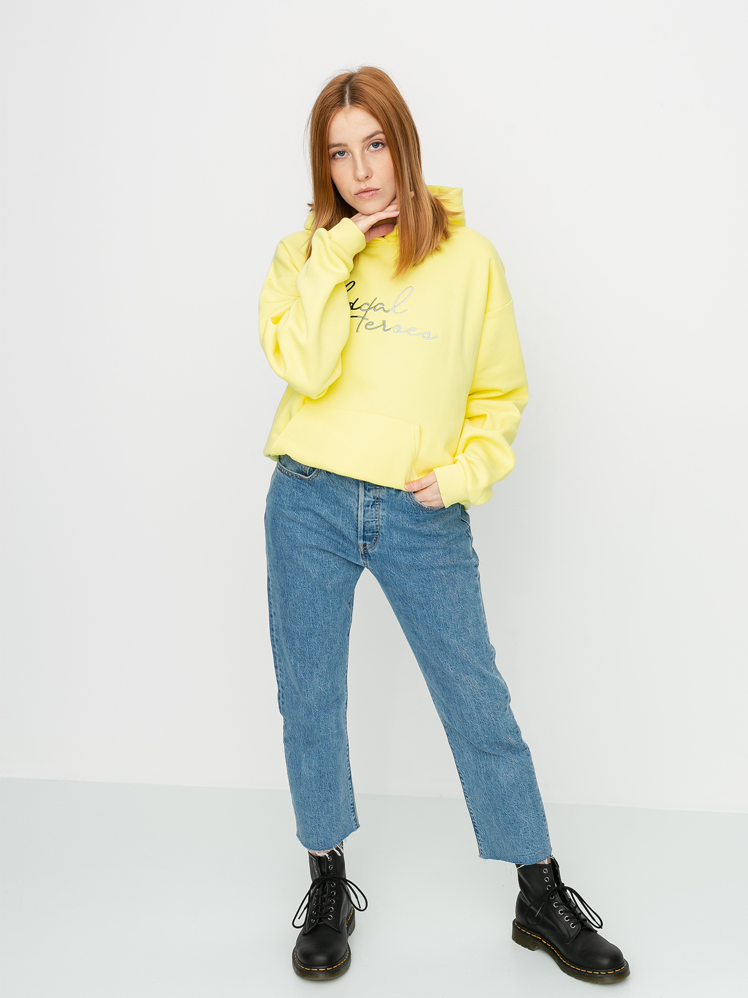 Local Heroes Need This HD Hoodie Wmn (yellow)