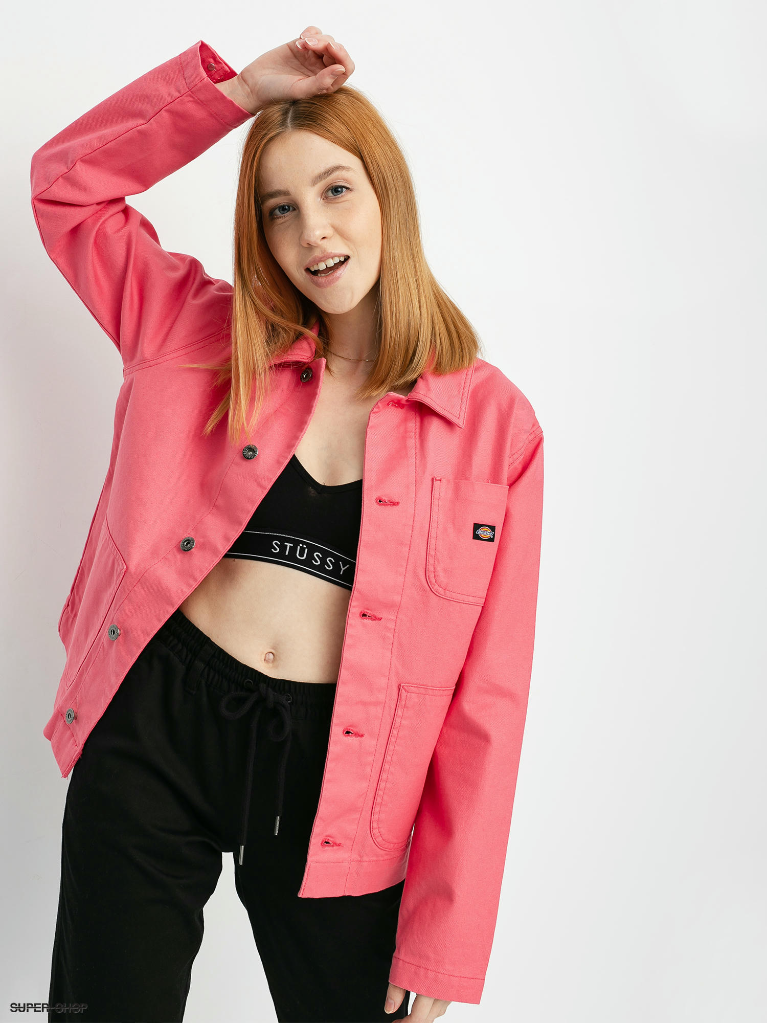 Pink shop dickies jacket