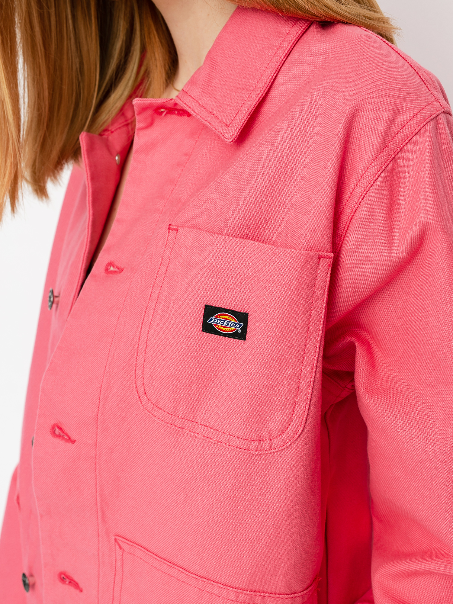 pink dickies jacket