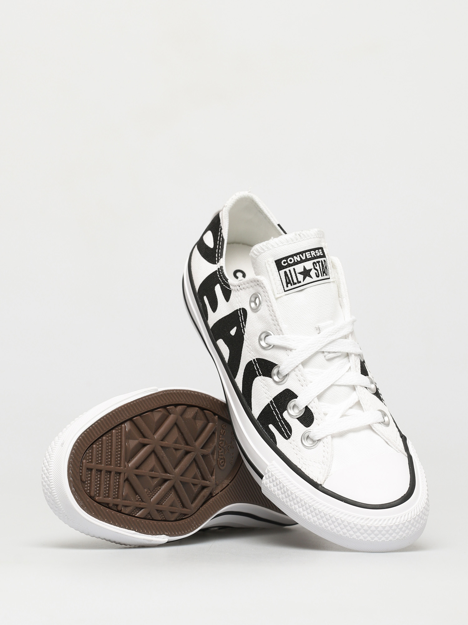 Converse Chuck Taylor All Star Ox Chucks (white/black/white)
