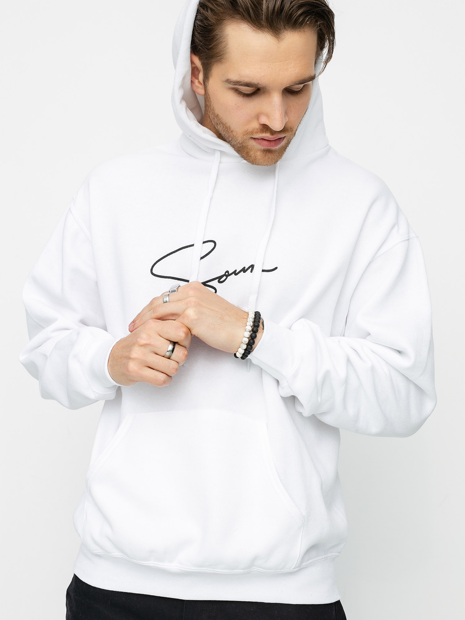Sour Solution Sourglass HD Hoodie (white)