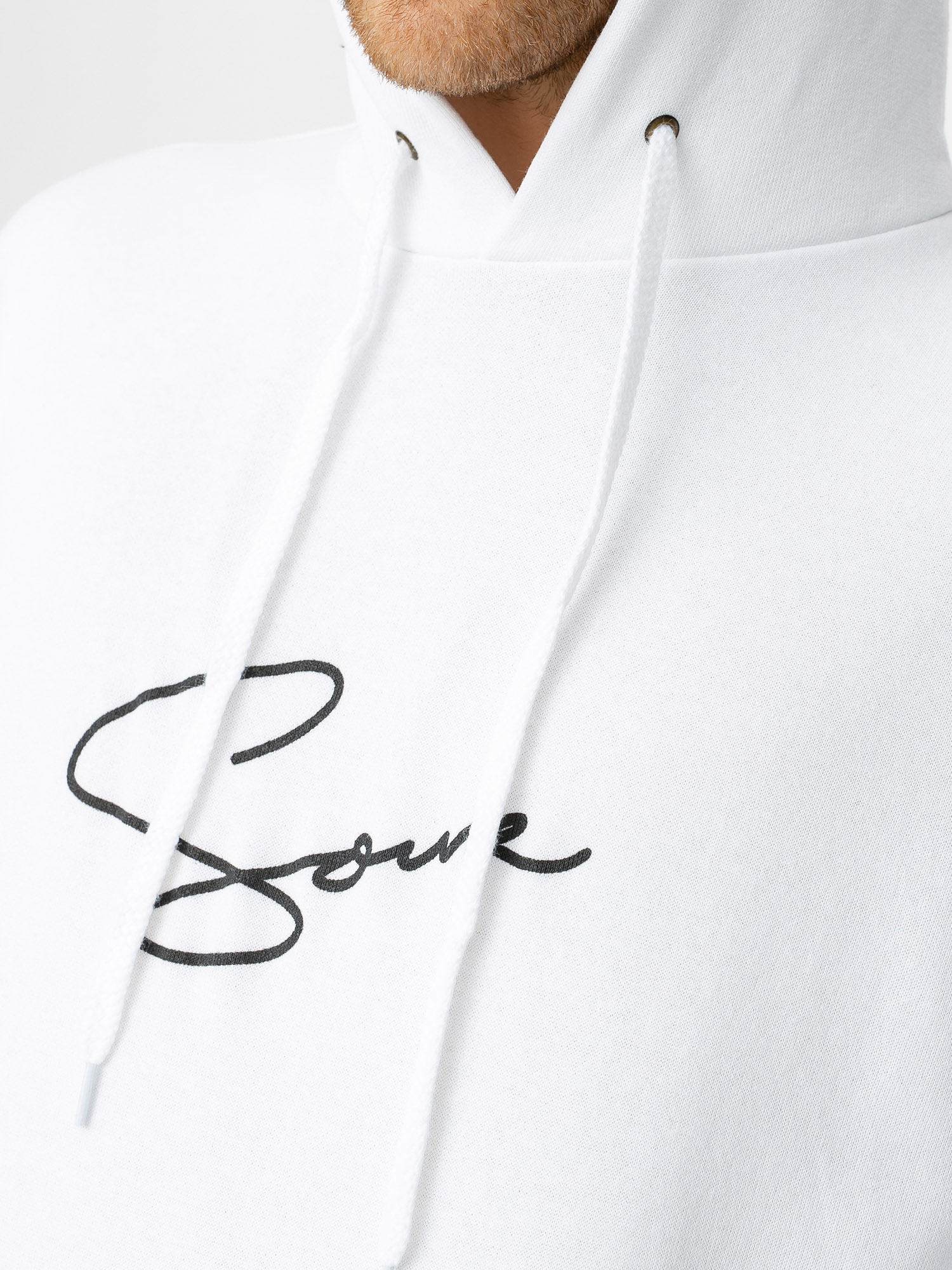 Sour Solution Sourglass HD Hoodie (white)