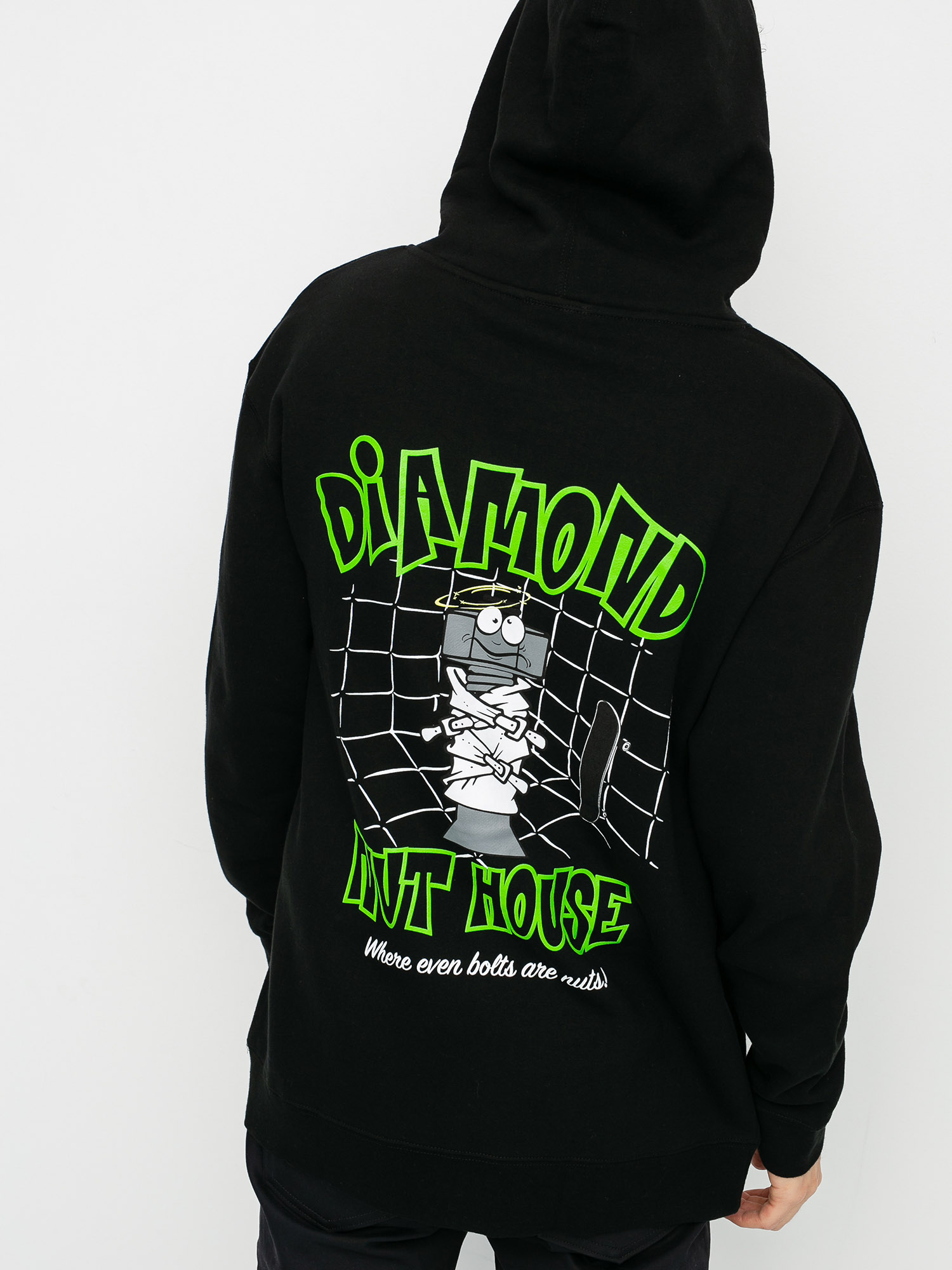 diamond supply co hoodie black