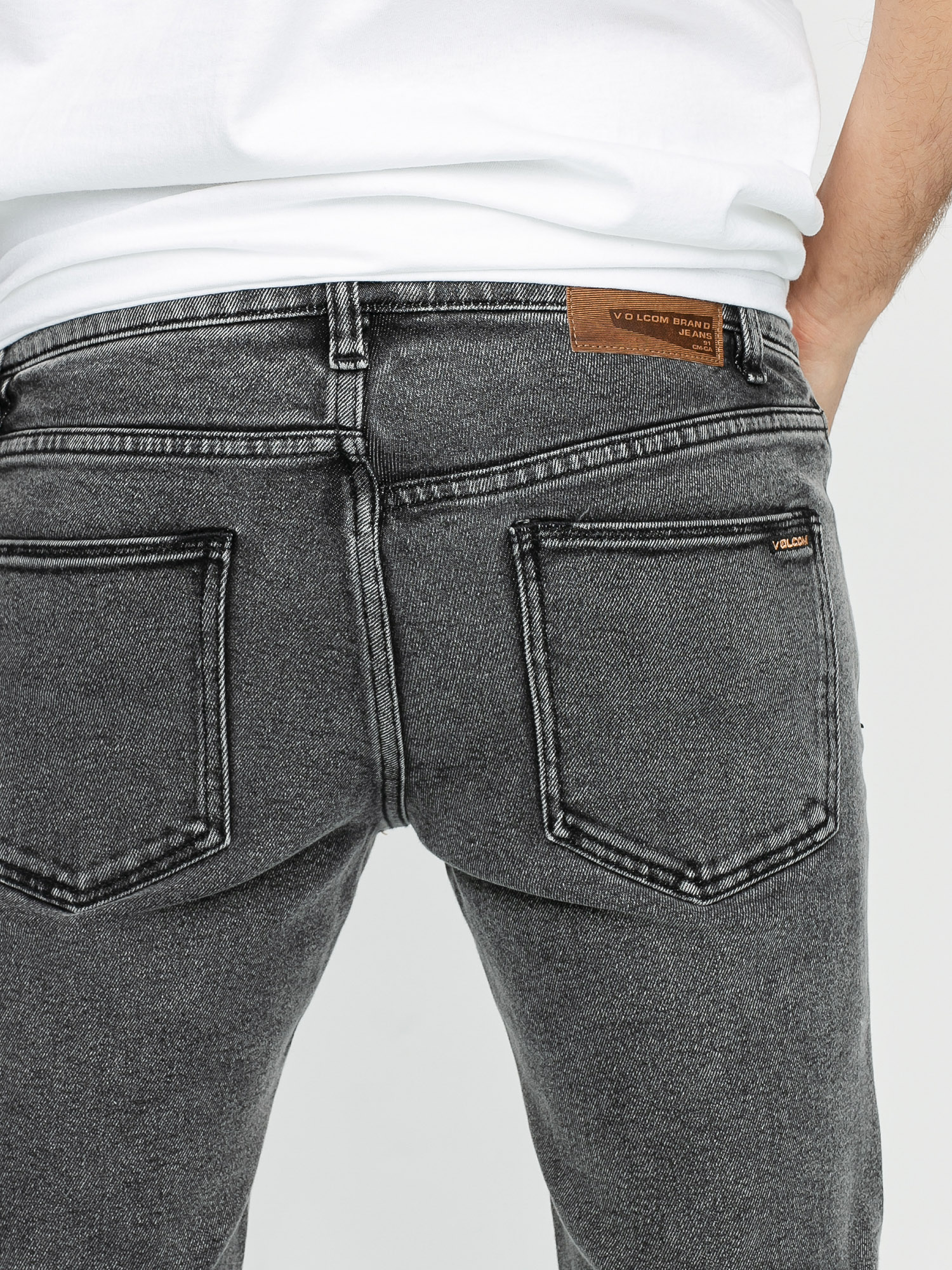 black denim pants