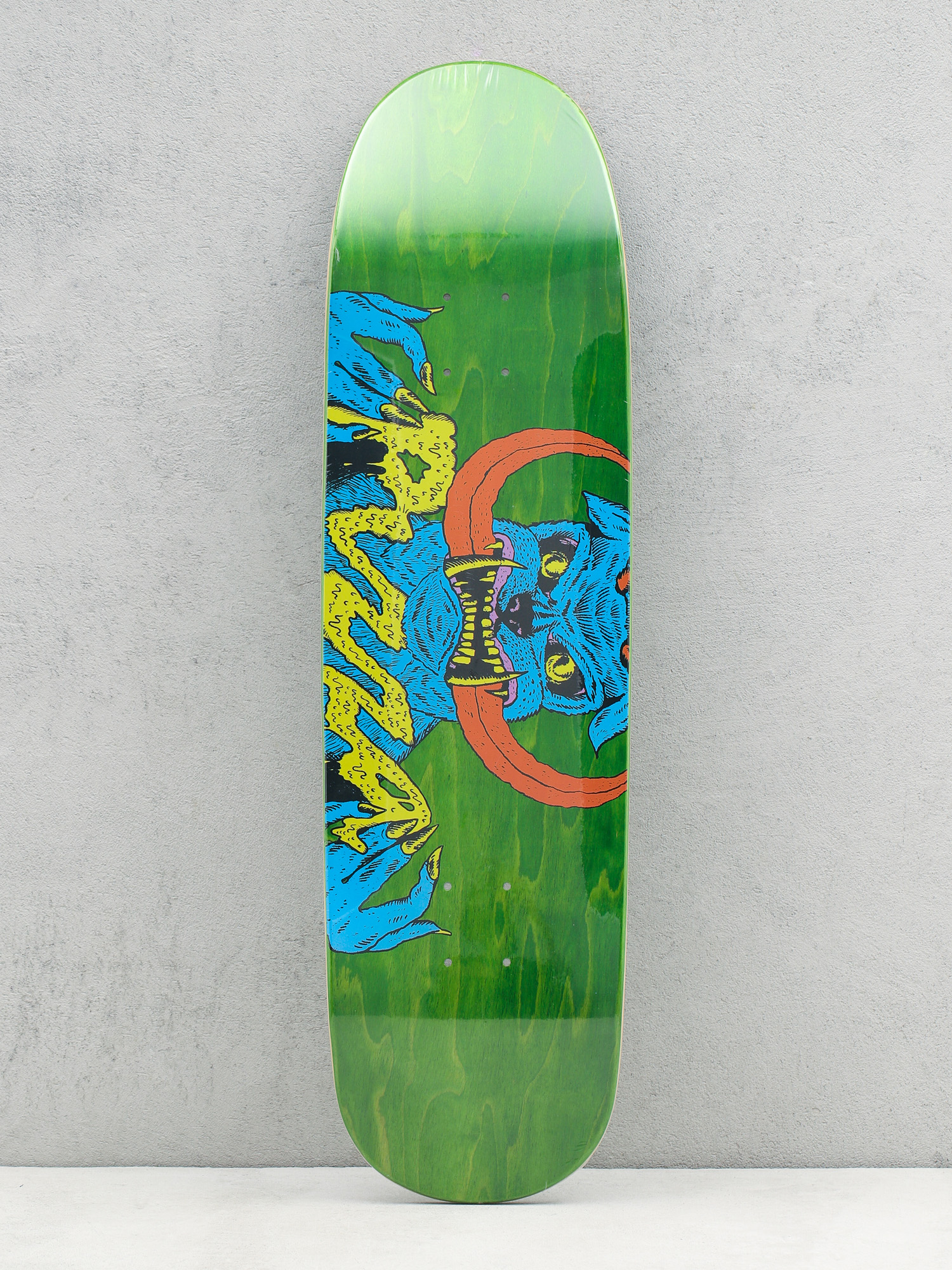 Pizza Skateboards Cujo 90s Shape Deck (green)