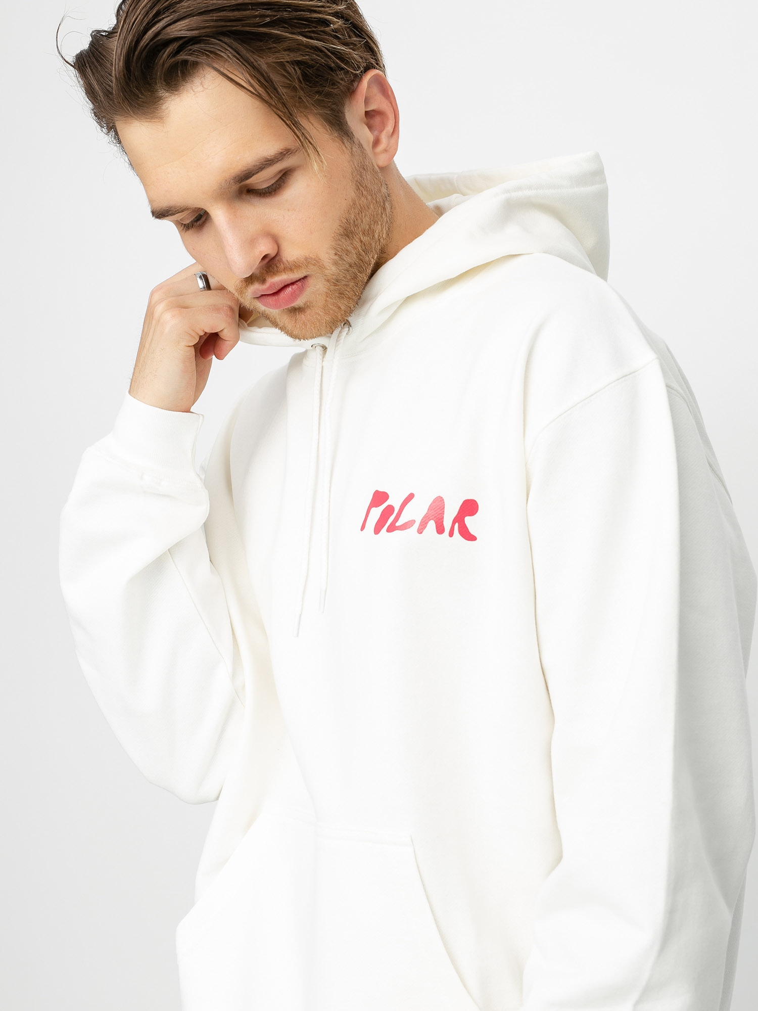 Polar Skate Elvira HD Hoodie cloud white