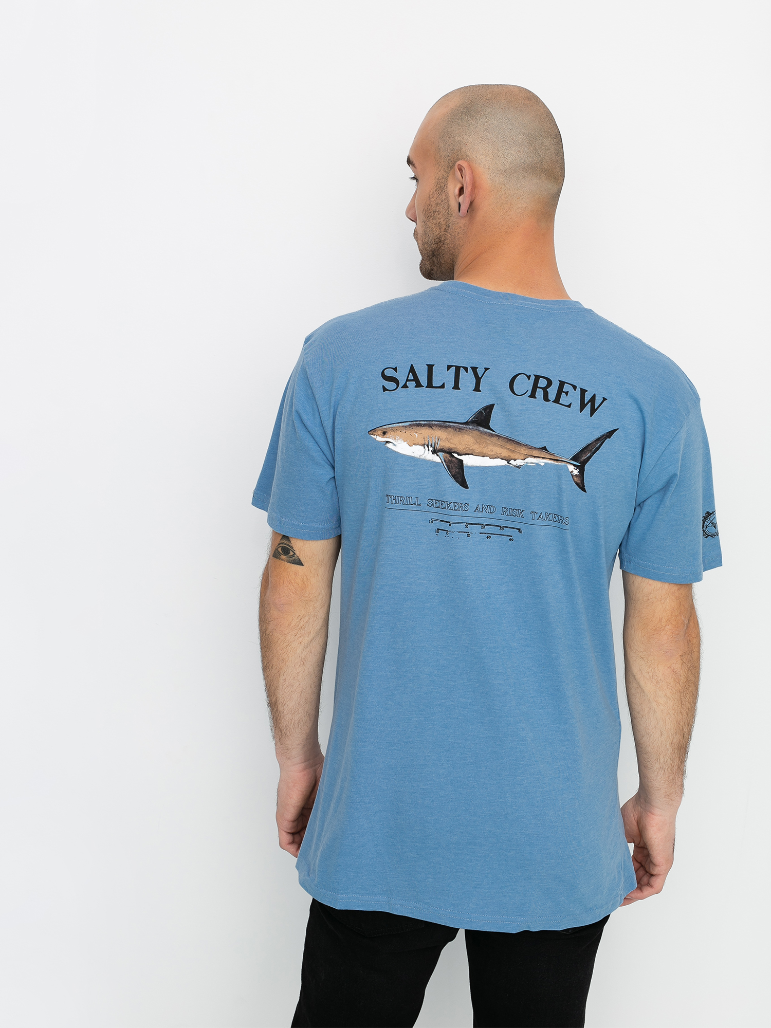Salty Crew Bruce Prenium T-shirt (light blue heather)
