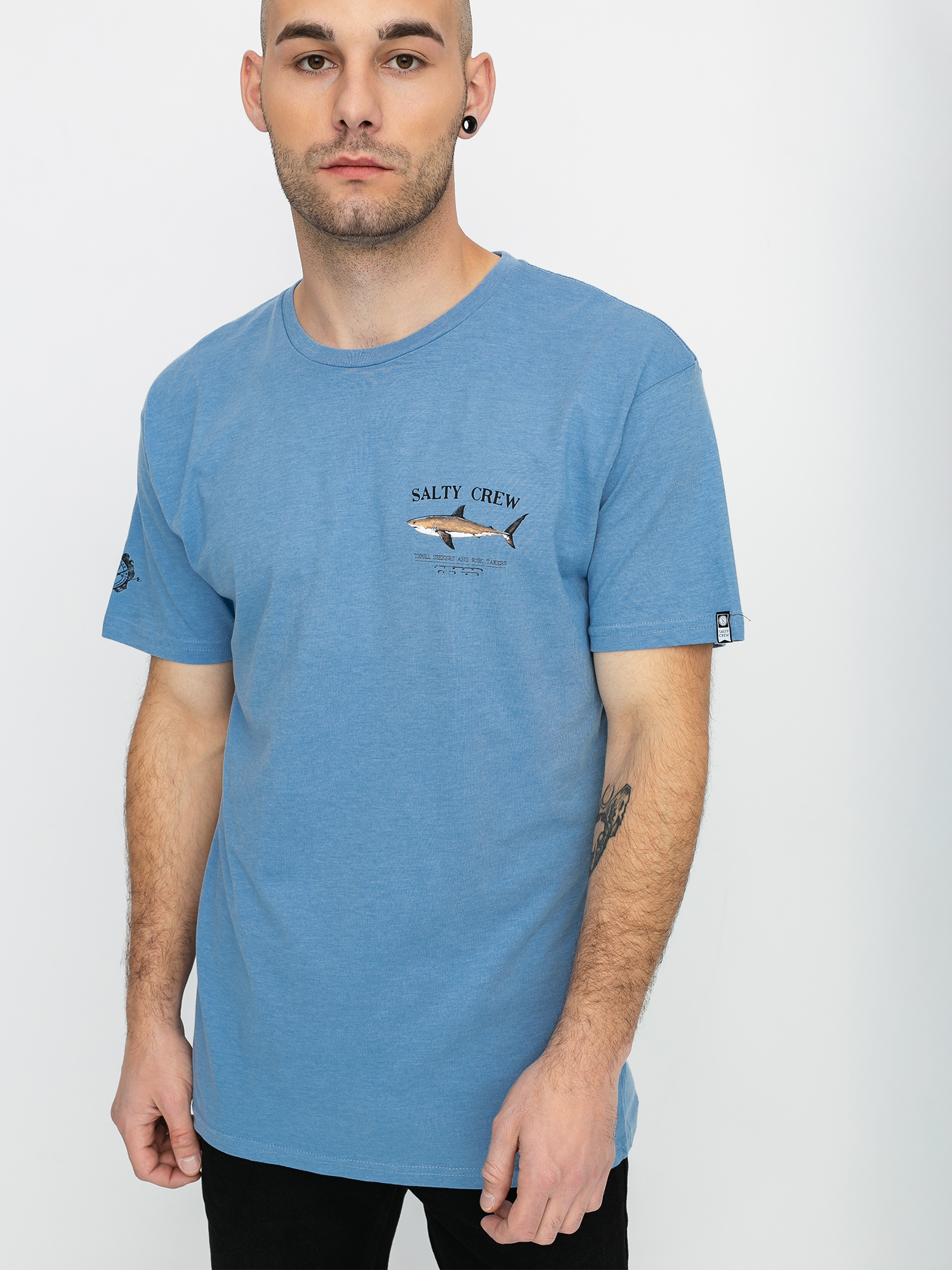 Salty Crew Bruce Prenium T-shirt (light blue heather)