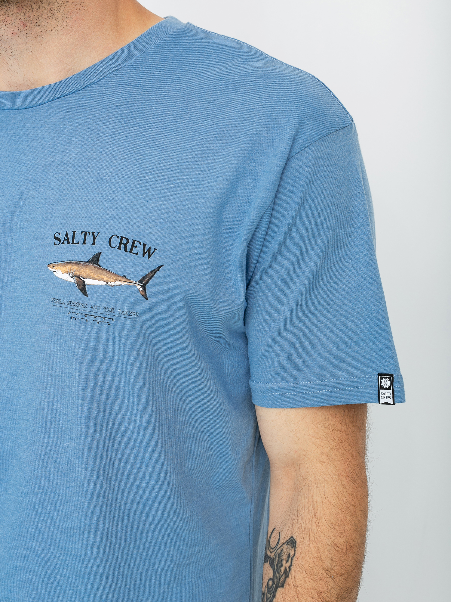 Salty Crew Bruce Prenium T-shirt (light blue heather)