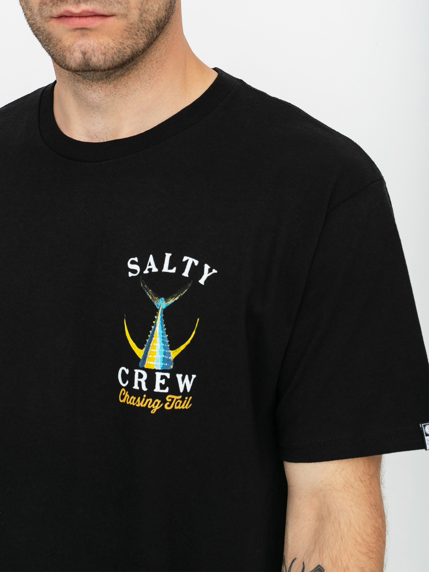 Salty Crew Tailed T-shirt (black)