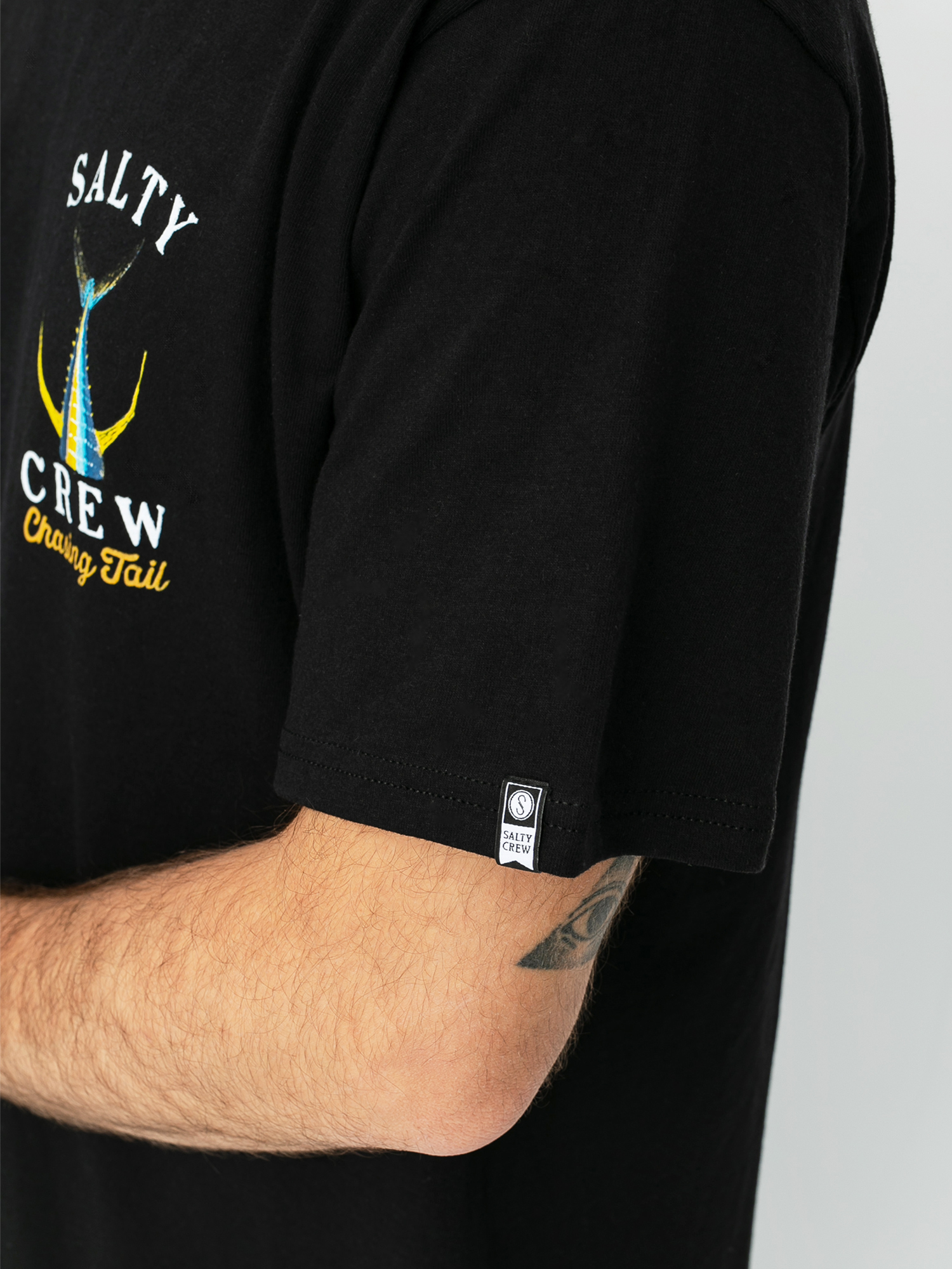 Salty Crew Tailed T-shirt (black)