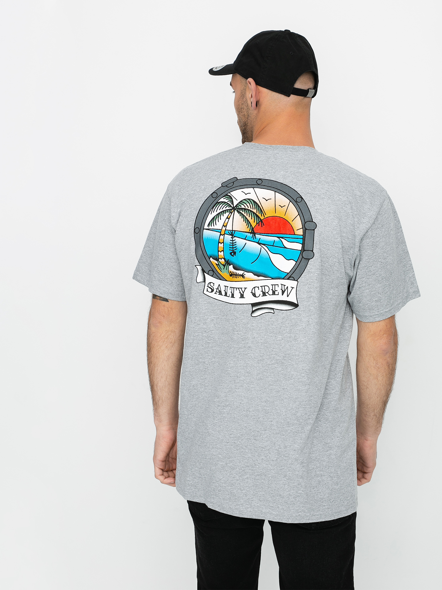 Salty Crew Portside T-shirt (athletic heather)
