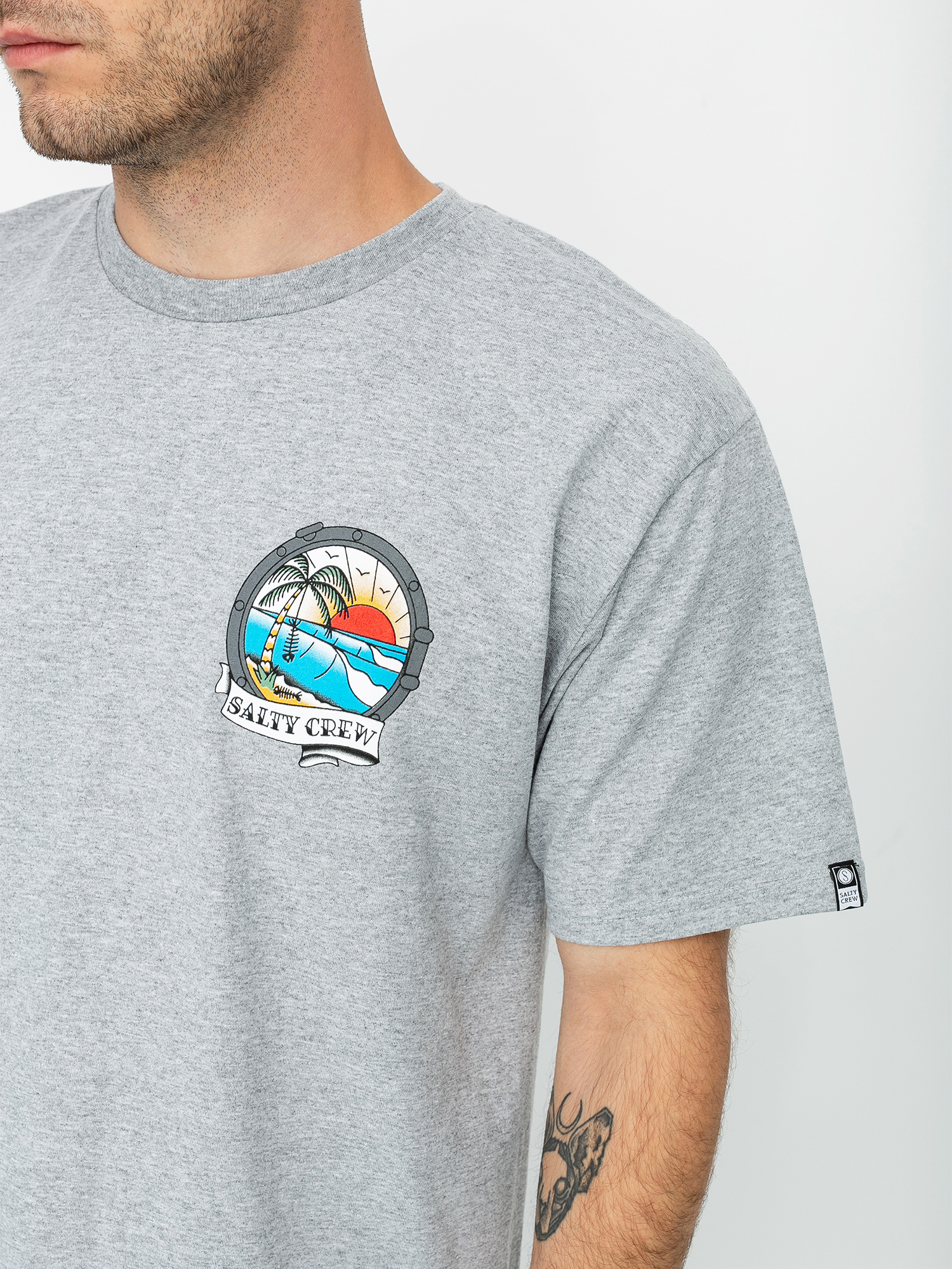 Salty Crew Portside T-shirt (athletic heather)