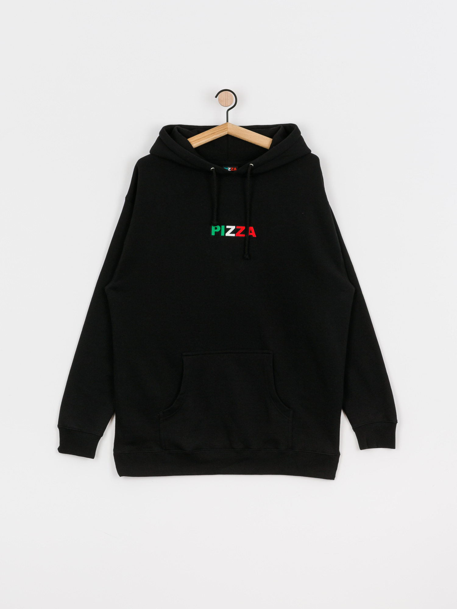 Pizza Skateboards Tri Logo HD Hoodie (black)